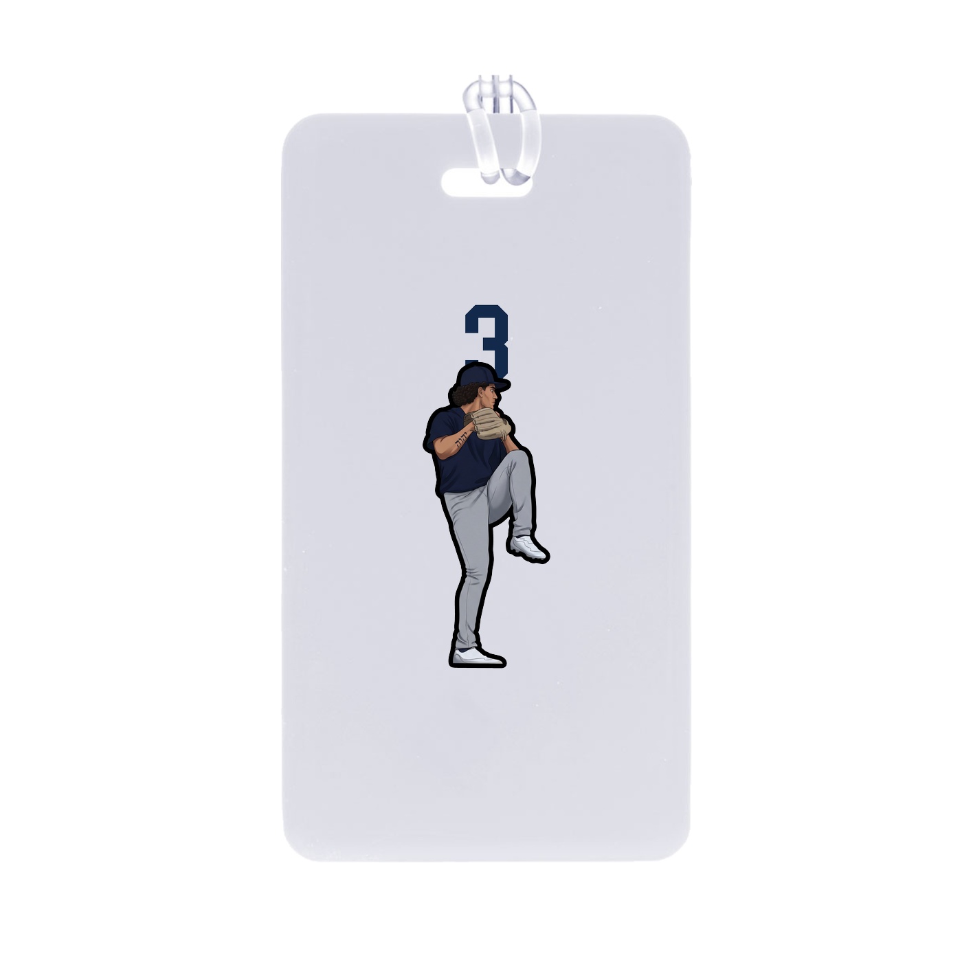 Bag Tag — Number Top in Classic