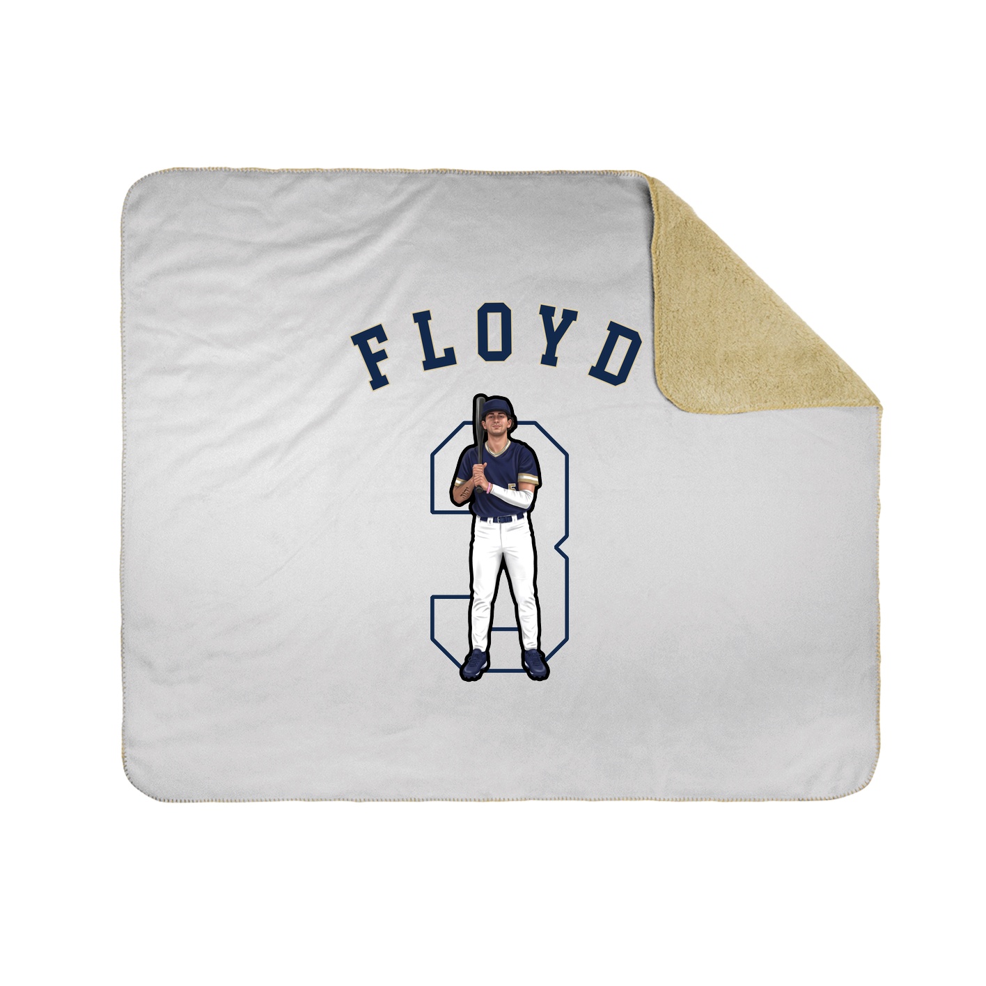 Throw Blanket — Shirsey Arch in White