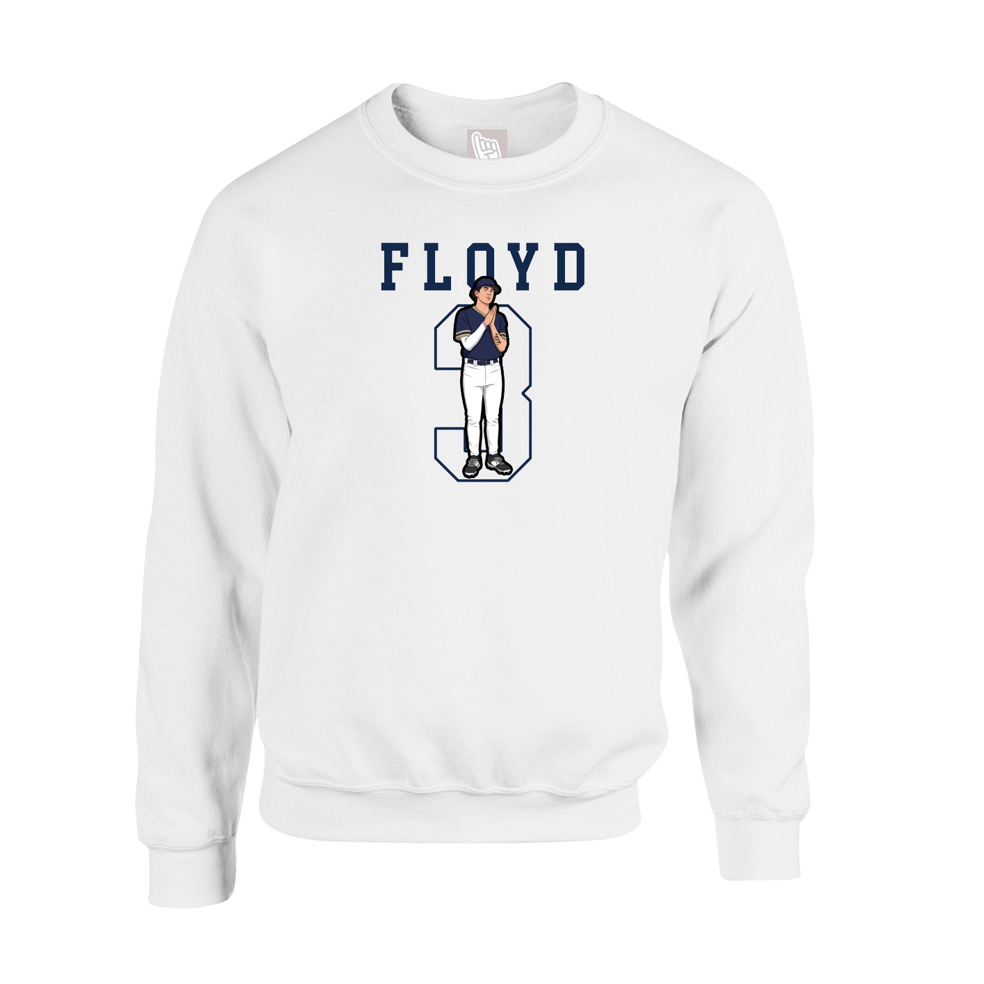 Fleece Crew — Shirsey in White