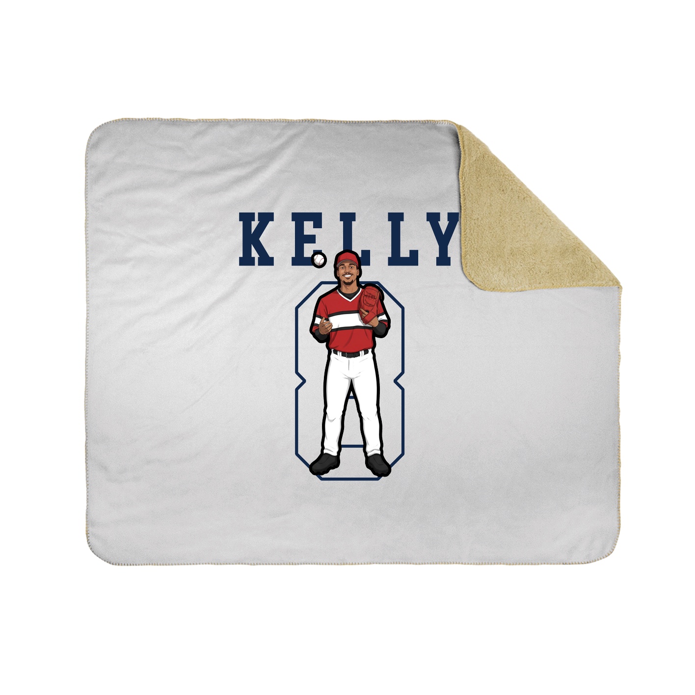 50x60 Sherpa Lined Throw Blanket