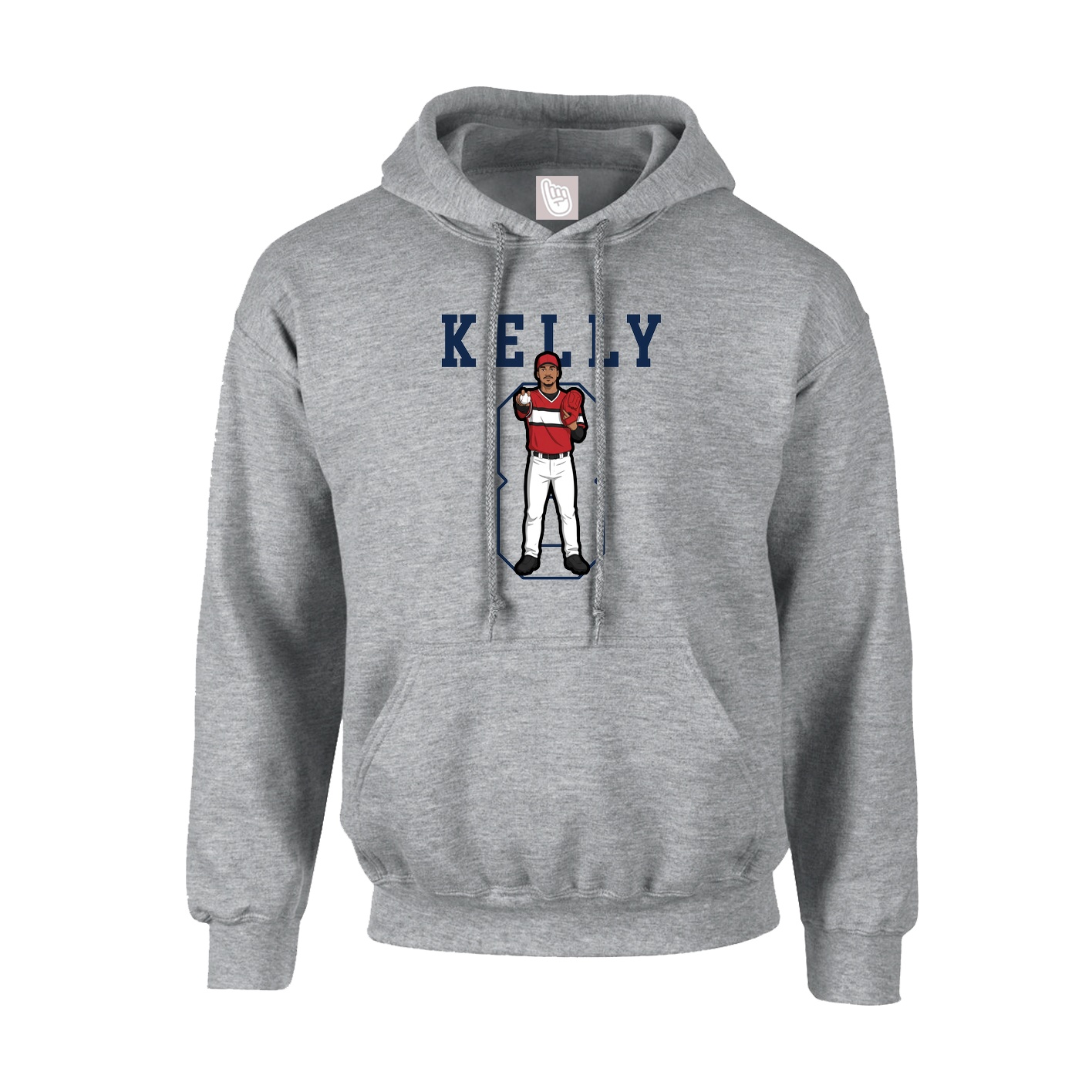 Hoodie — Shirsey in Grey