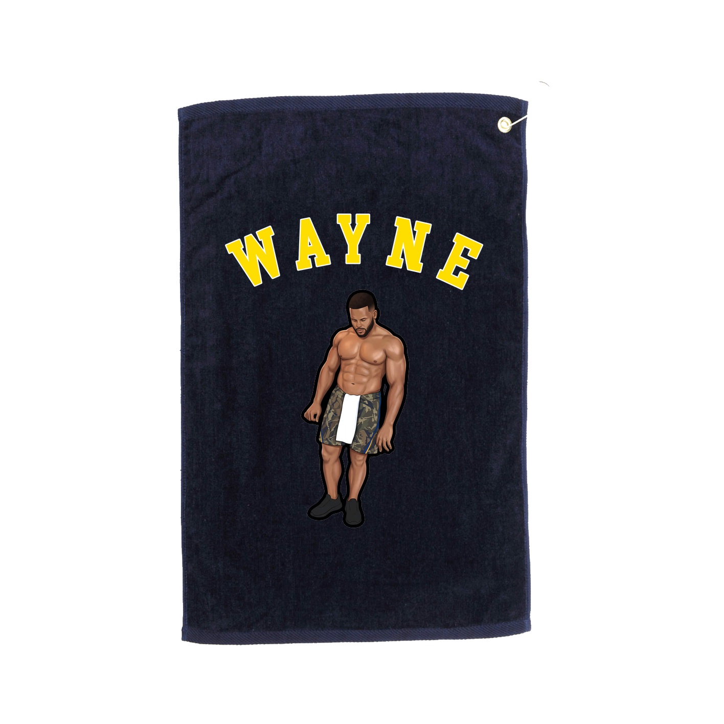 Golf Towel — Shirsey Arch in Navy