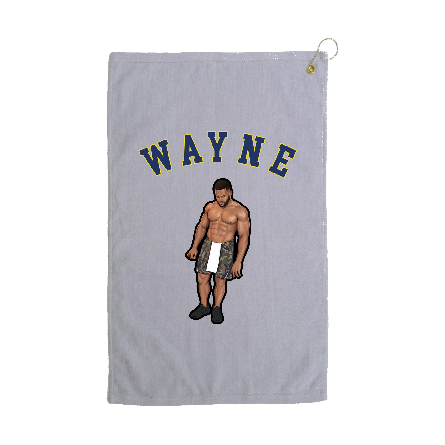 Golf Towel — Shirsey Arch in Grey