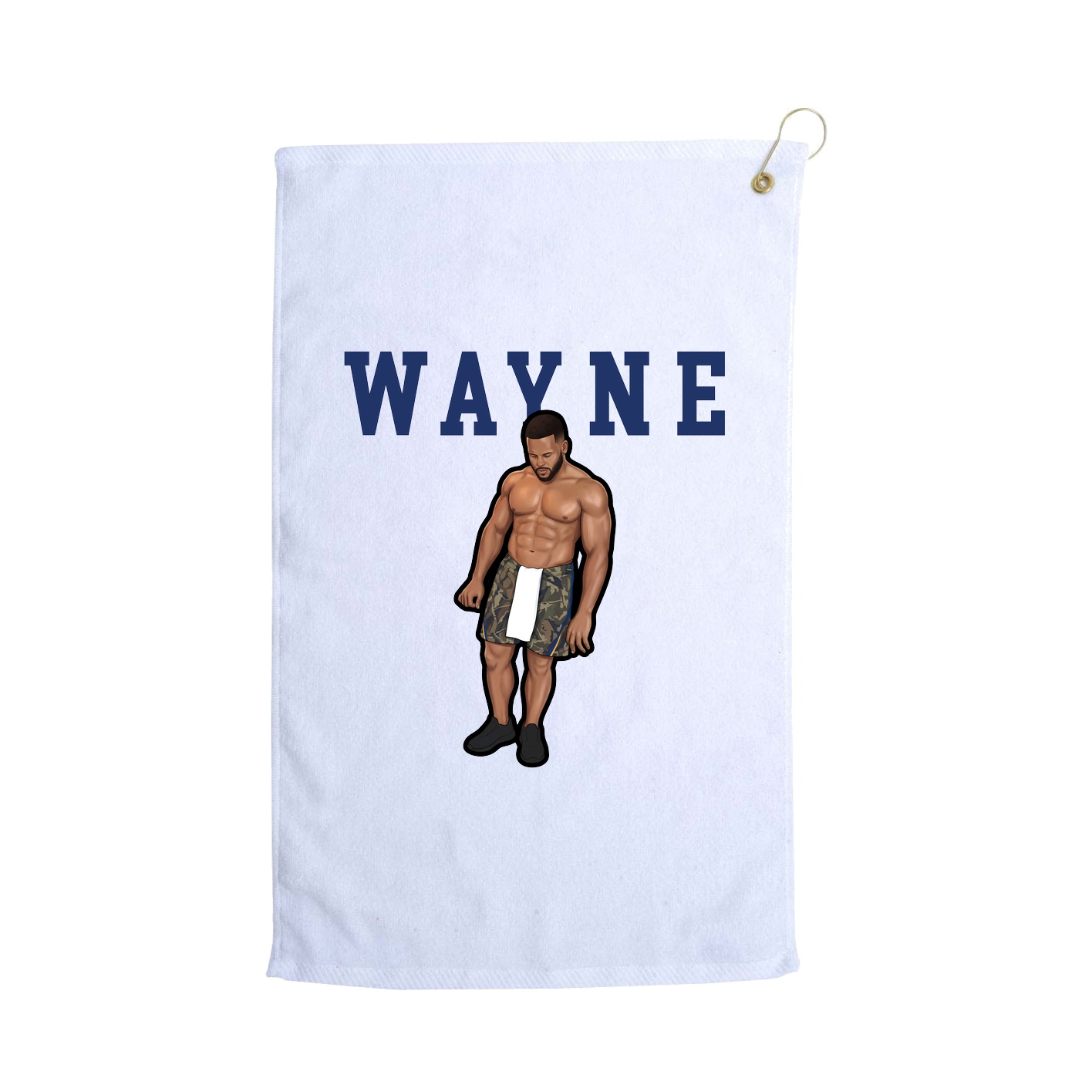 Golf Towel — Shirsey in White