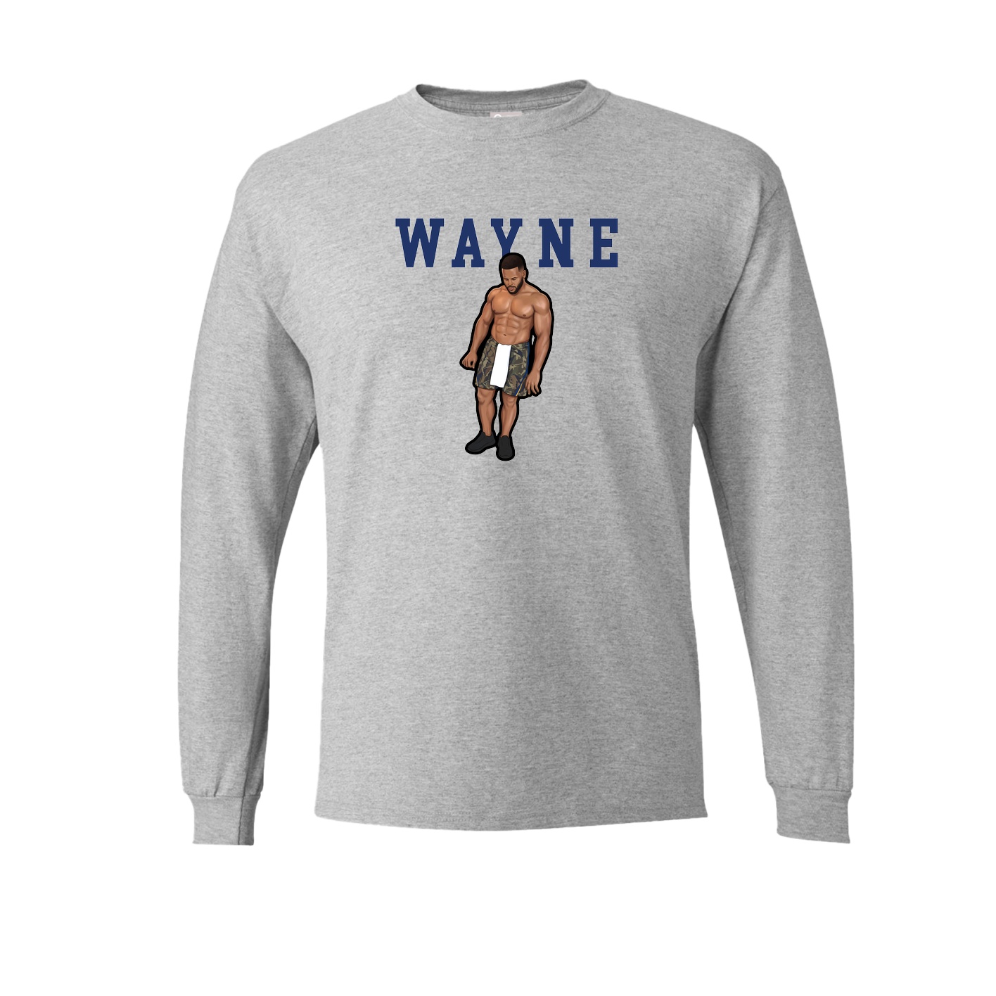 Long Sleeve Tee — Shirsey in Grey