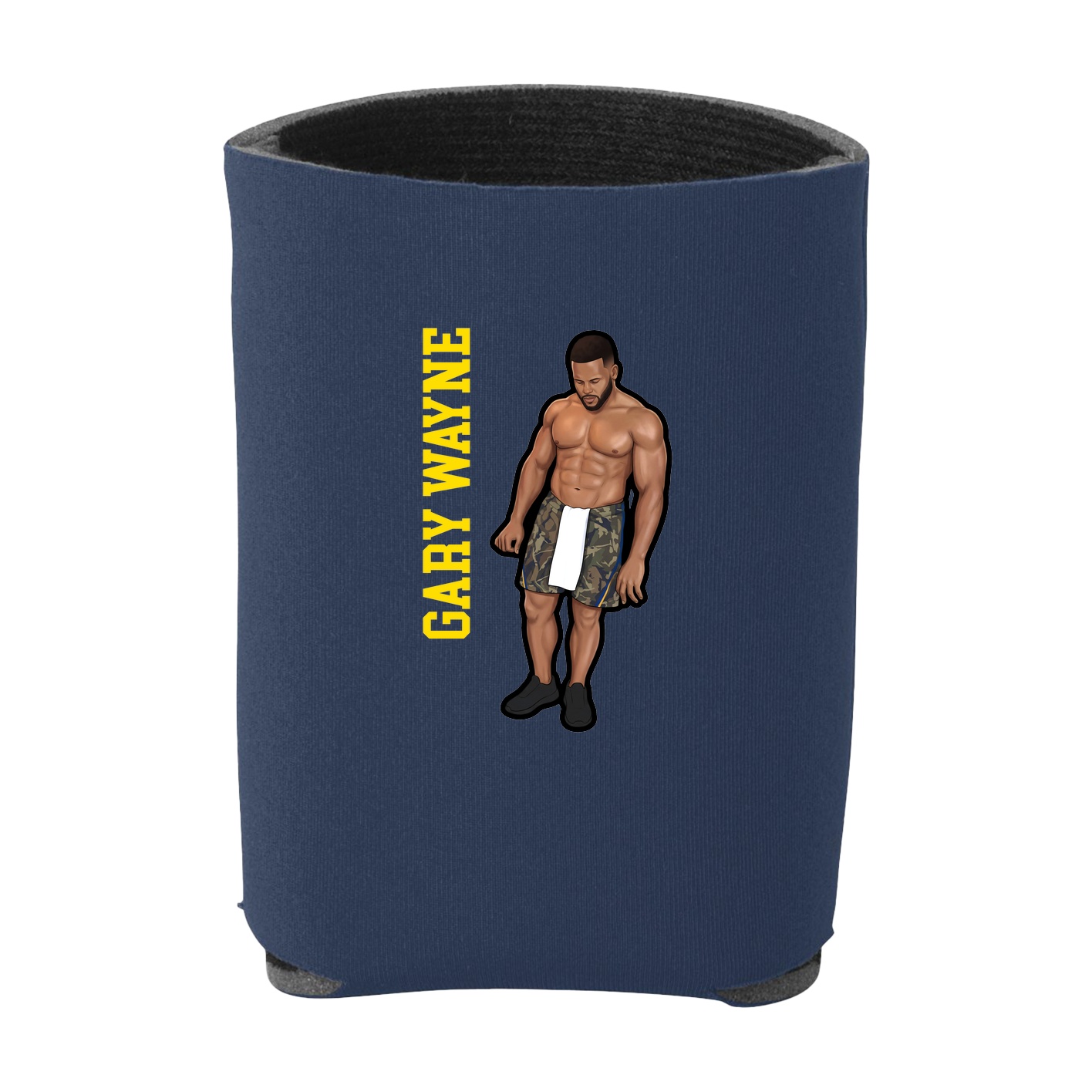 Can Holder — Name Vertical in Navy