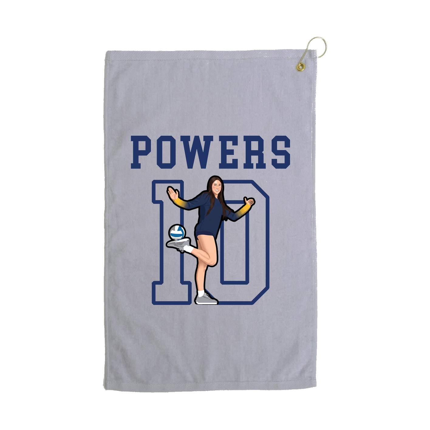 Golf Towel — Shirsey in Grey