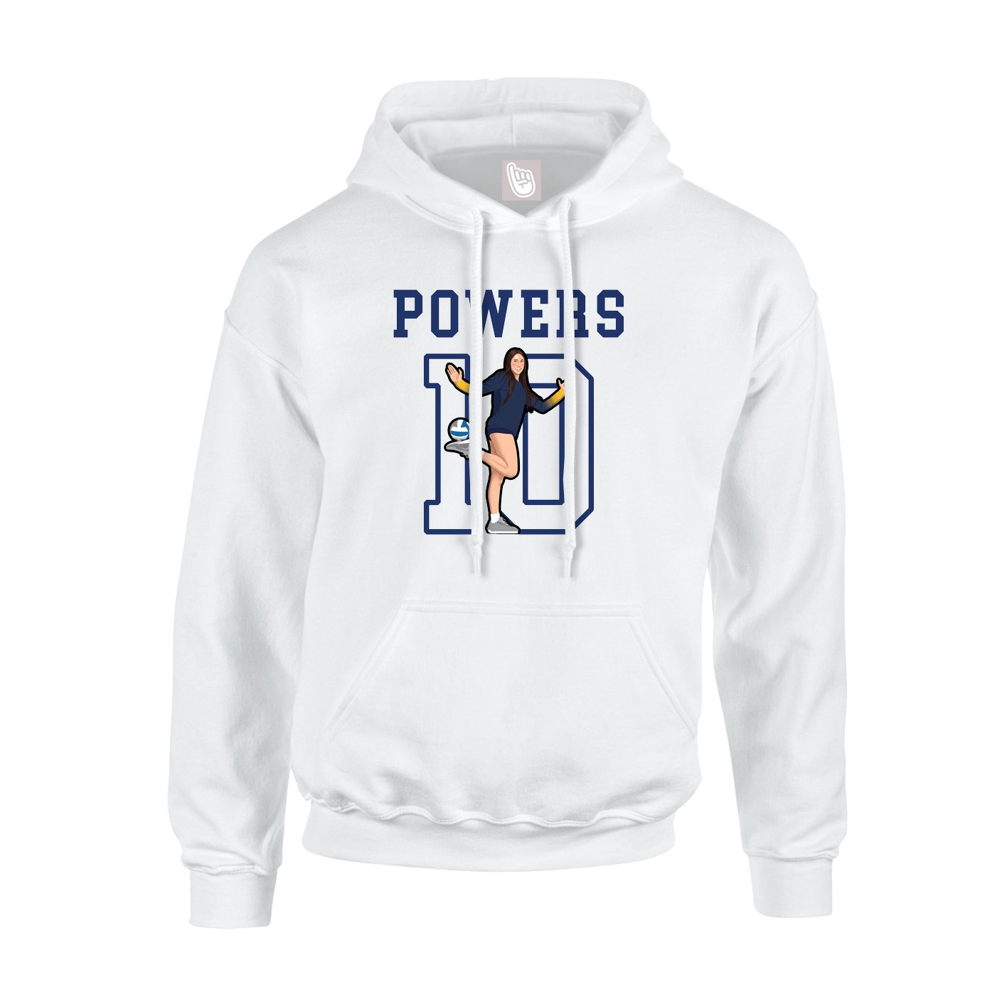 Youth Hoodie — Shirsey in White