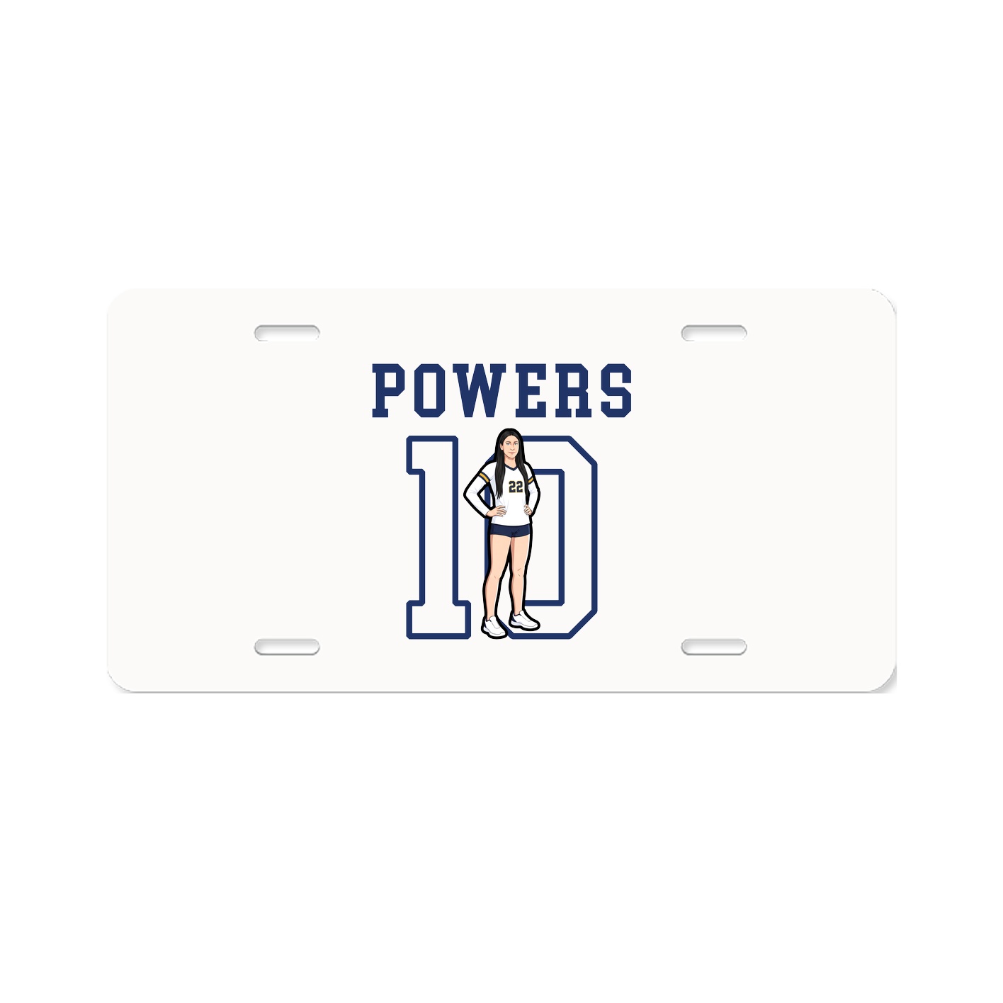 License Plate — Shirsey in Classic