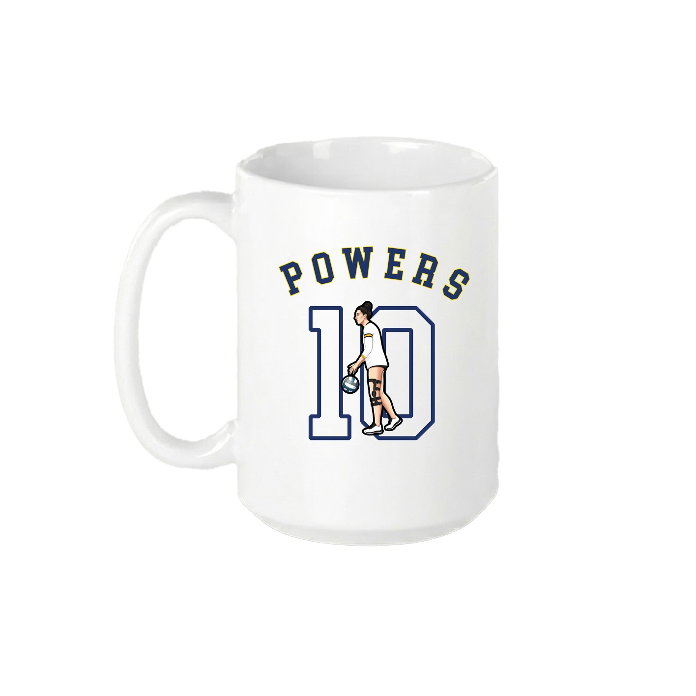 15oz Coffee Mug — Shirsey Arch in White