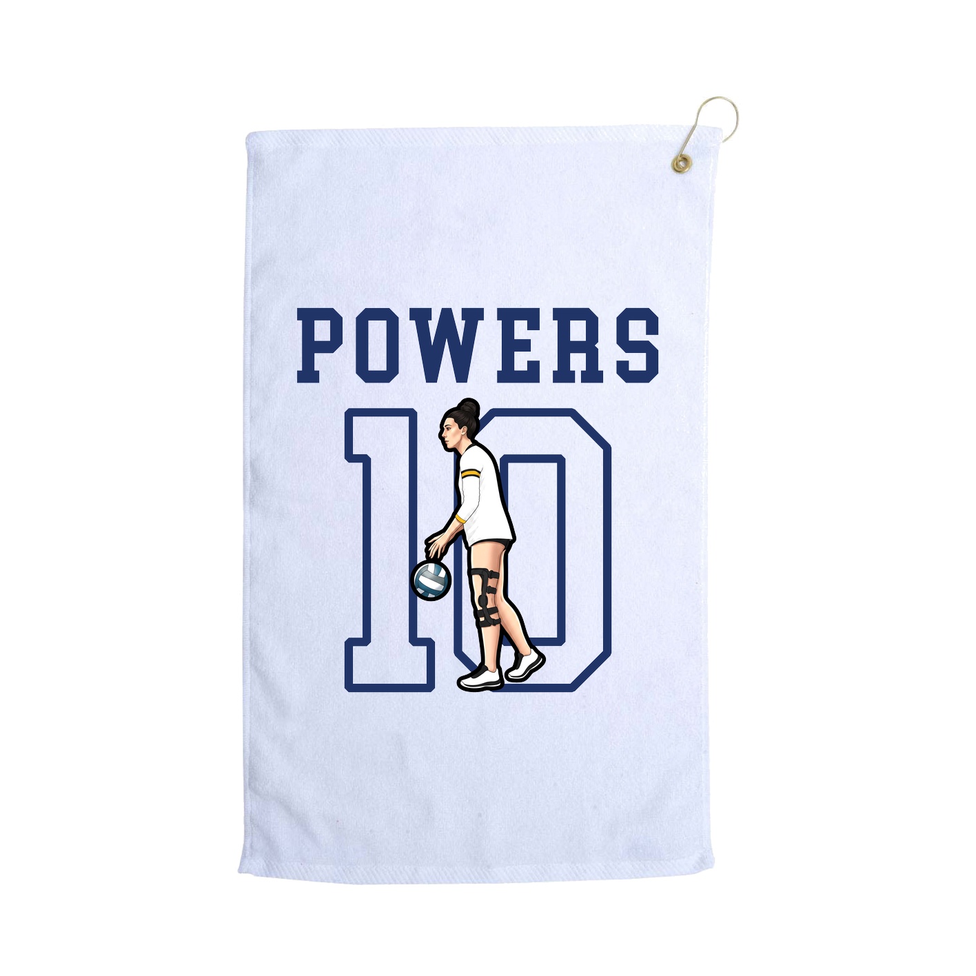 Golf Towel — Shirsey in White