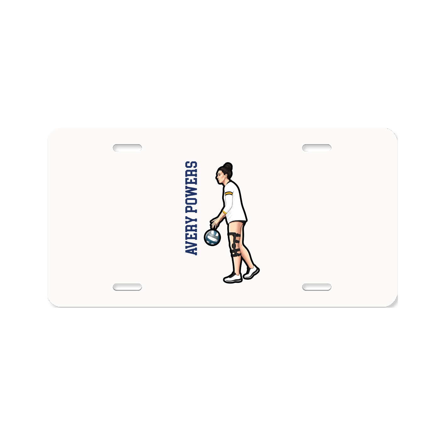 Aluminum License Plate