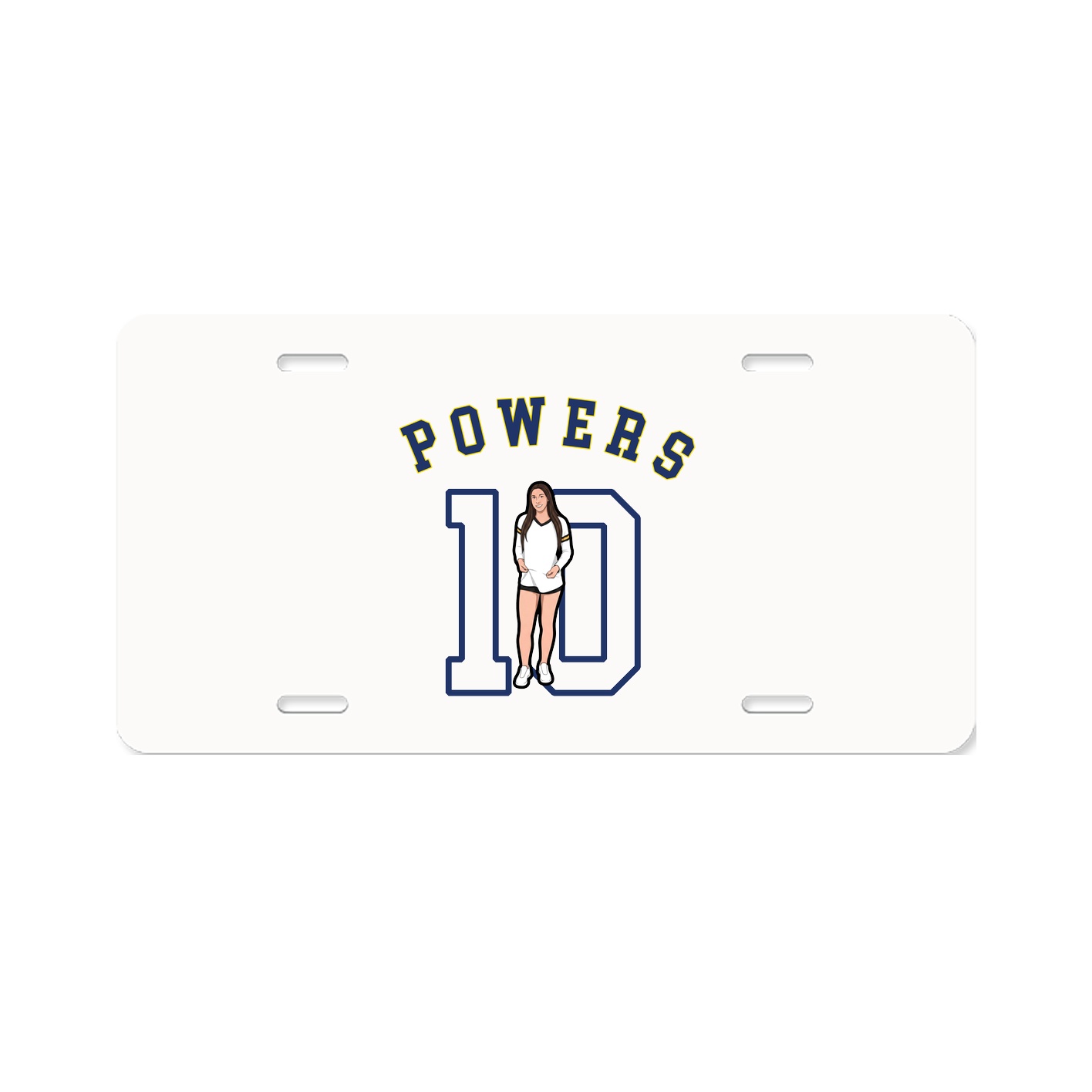 License Plate — Shirsey Arch in Classic