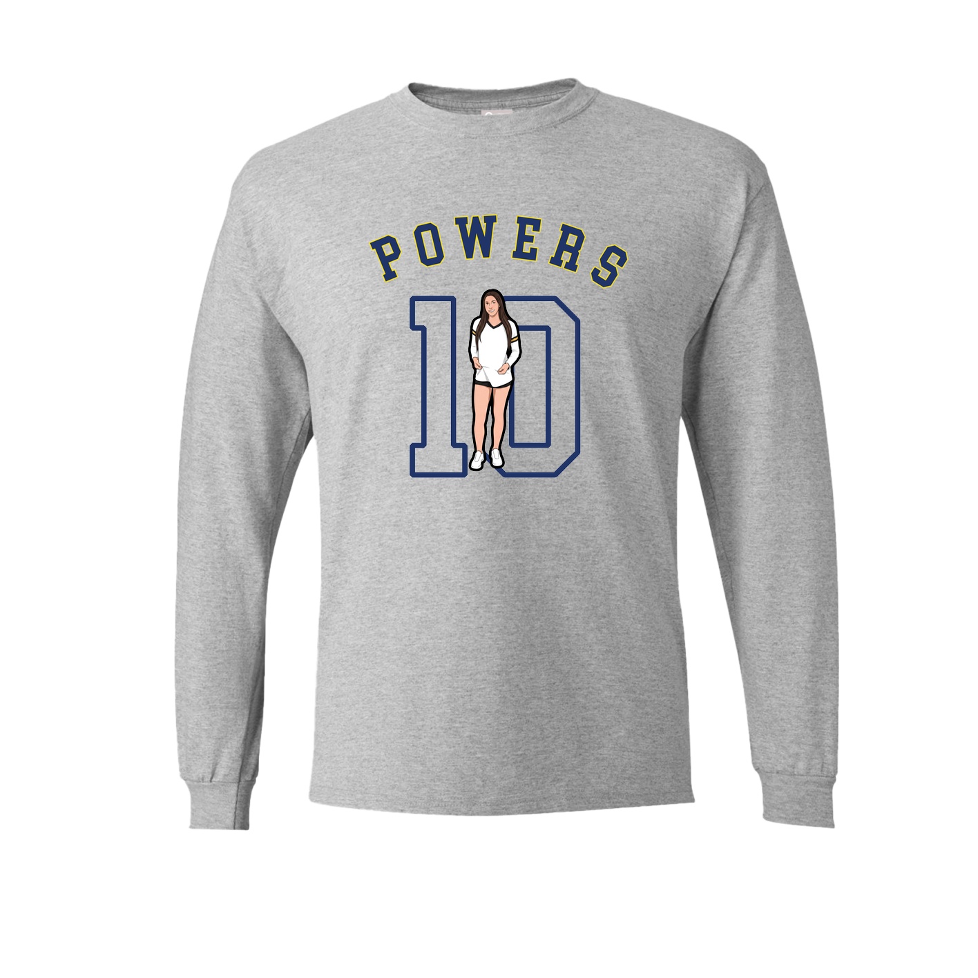 Long Sleeve Tee — Shirsey Arch in Grey