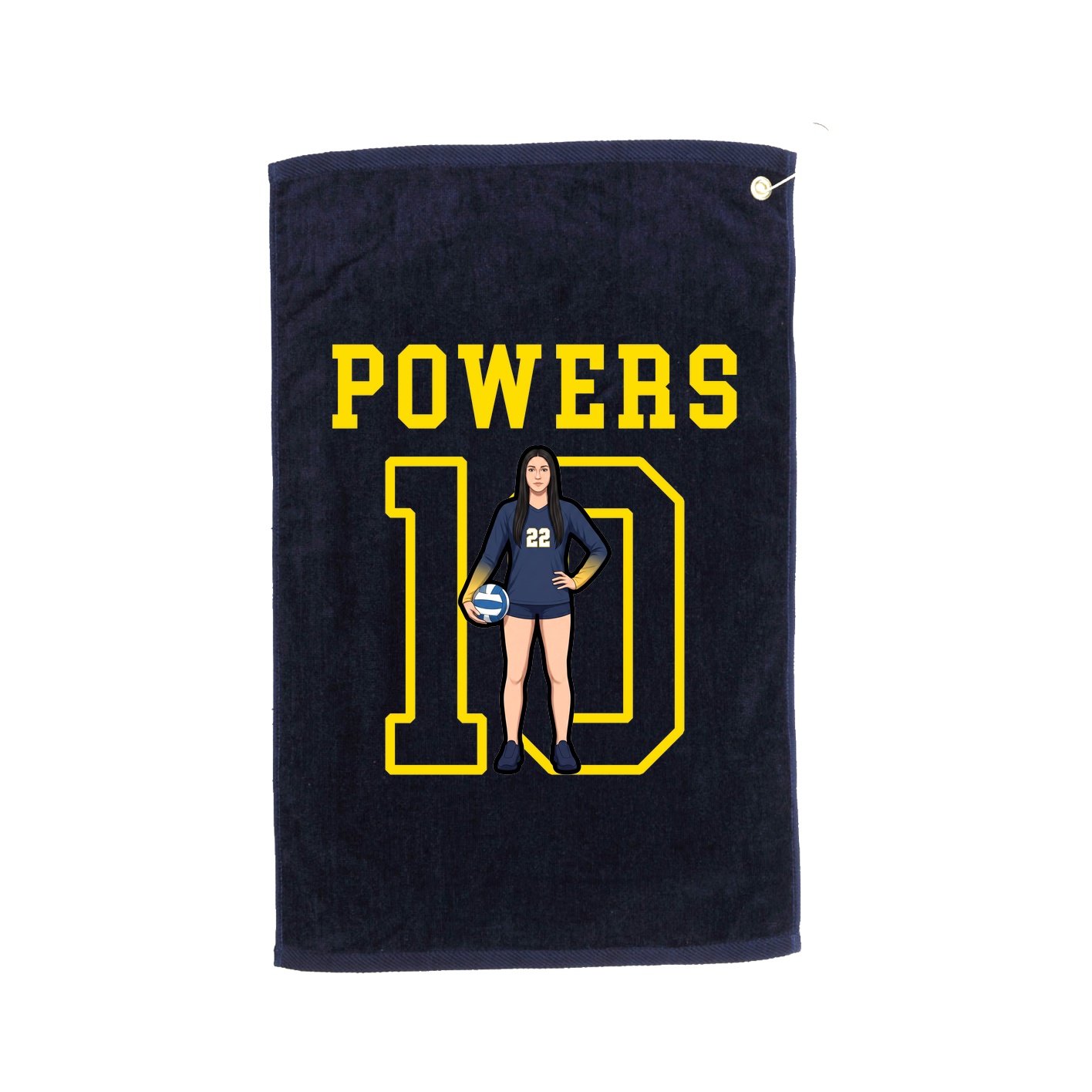 Golf Towel — Shirsey in Navy