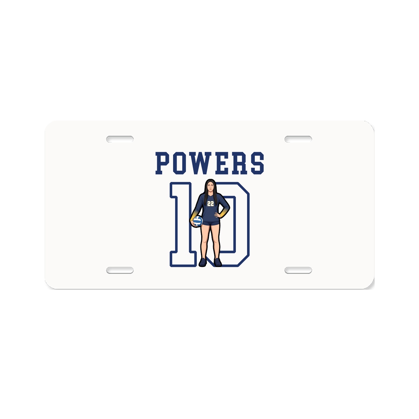 License Plate — Shirsey in Classic