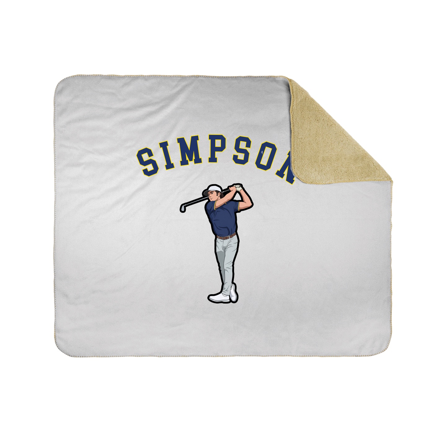Throw Blanket — Shirsey Arch in White