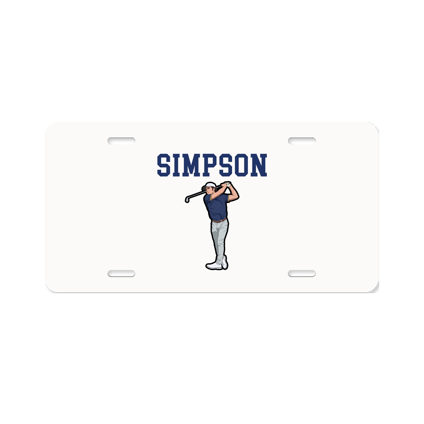 License Plate — Shirsey in Classic