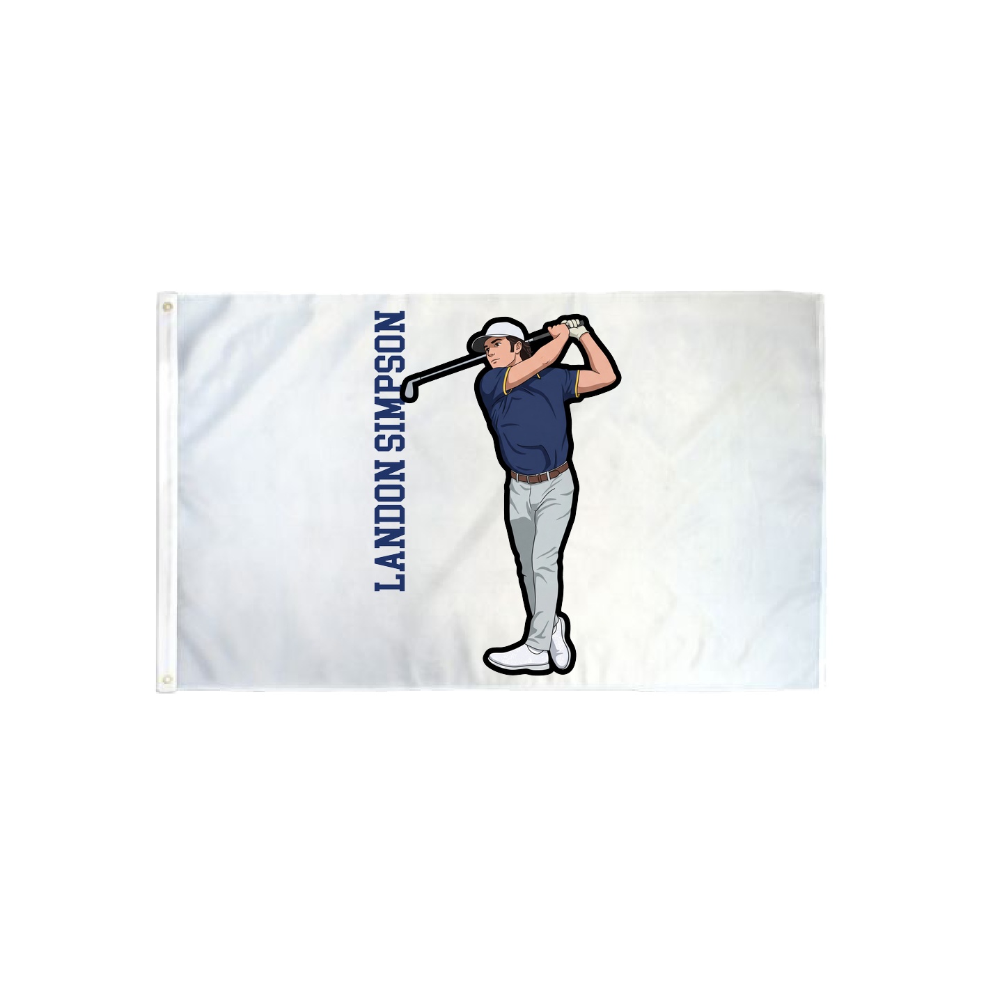 3x5 Flag — Name Vertical in Classic