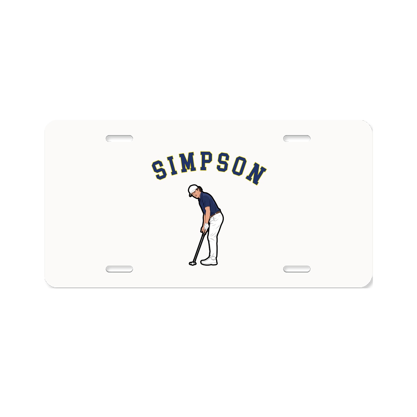 License Plate — Shirsey Arch in Classic