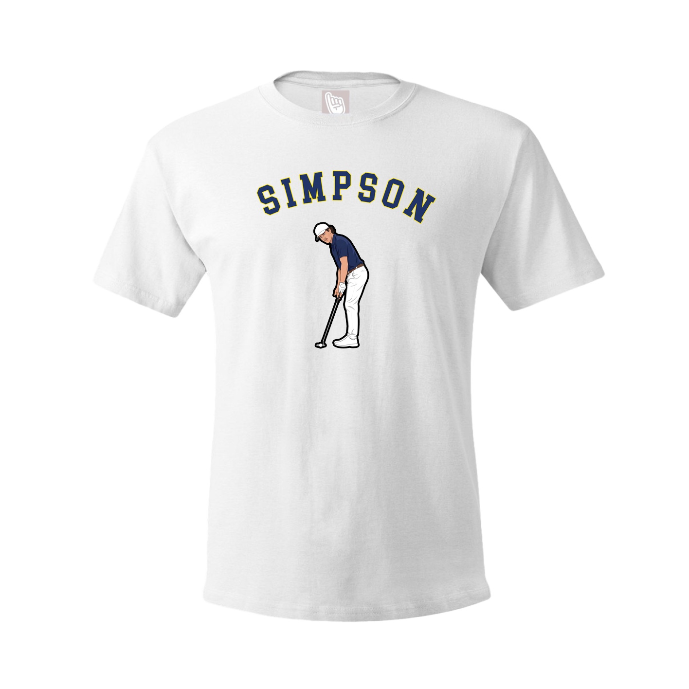 Tee — Shirsey Arch in White