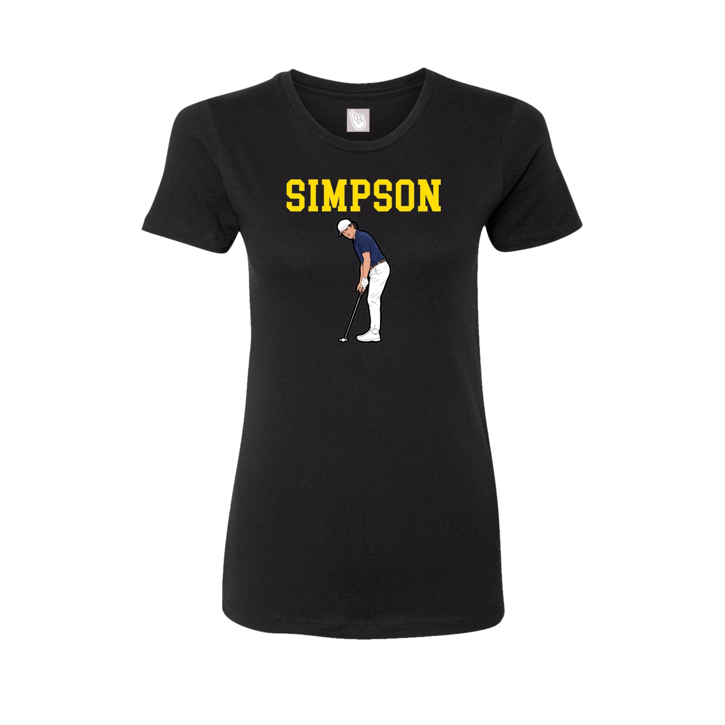 Fitted Women's Tee — Shirsey in Black