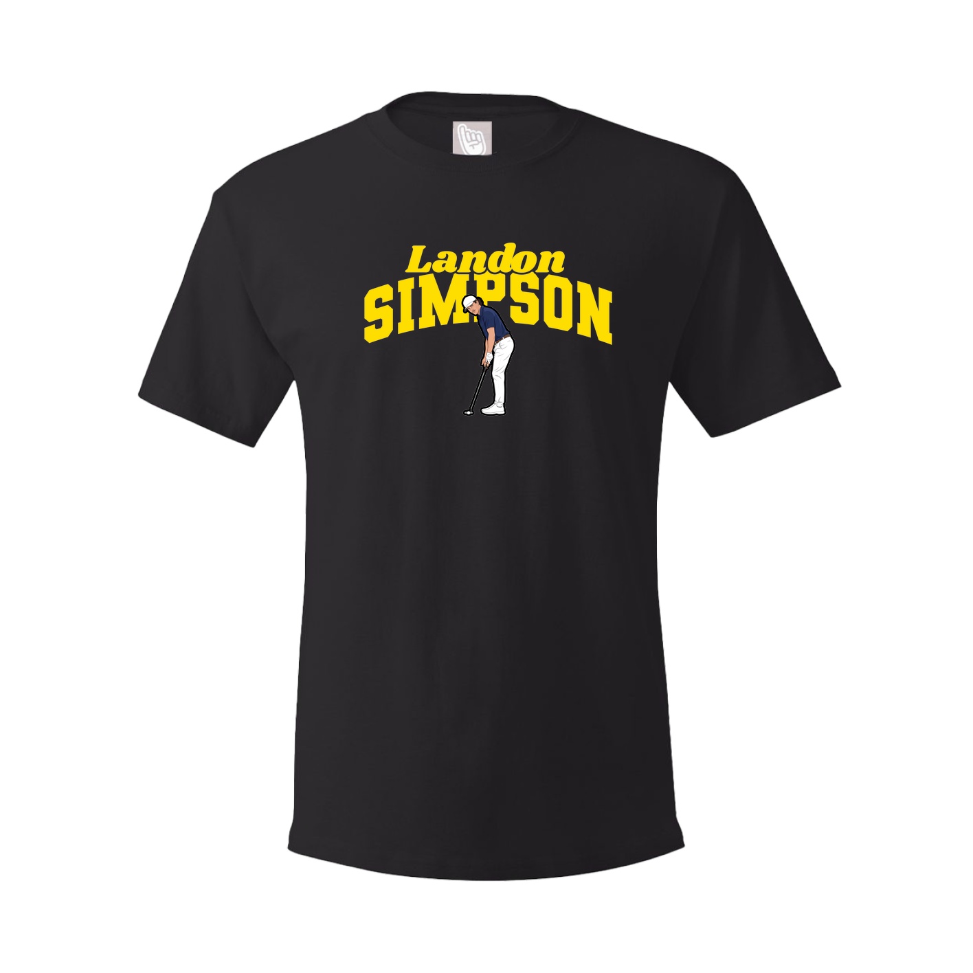 Tee — Signature Arch in Black