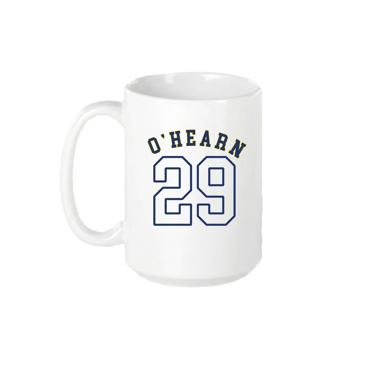 15oz Coffee Mug — Shirsey Arch in White