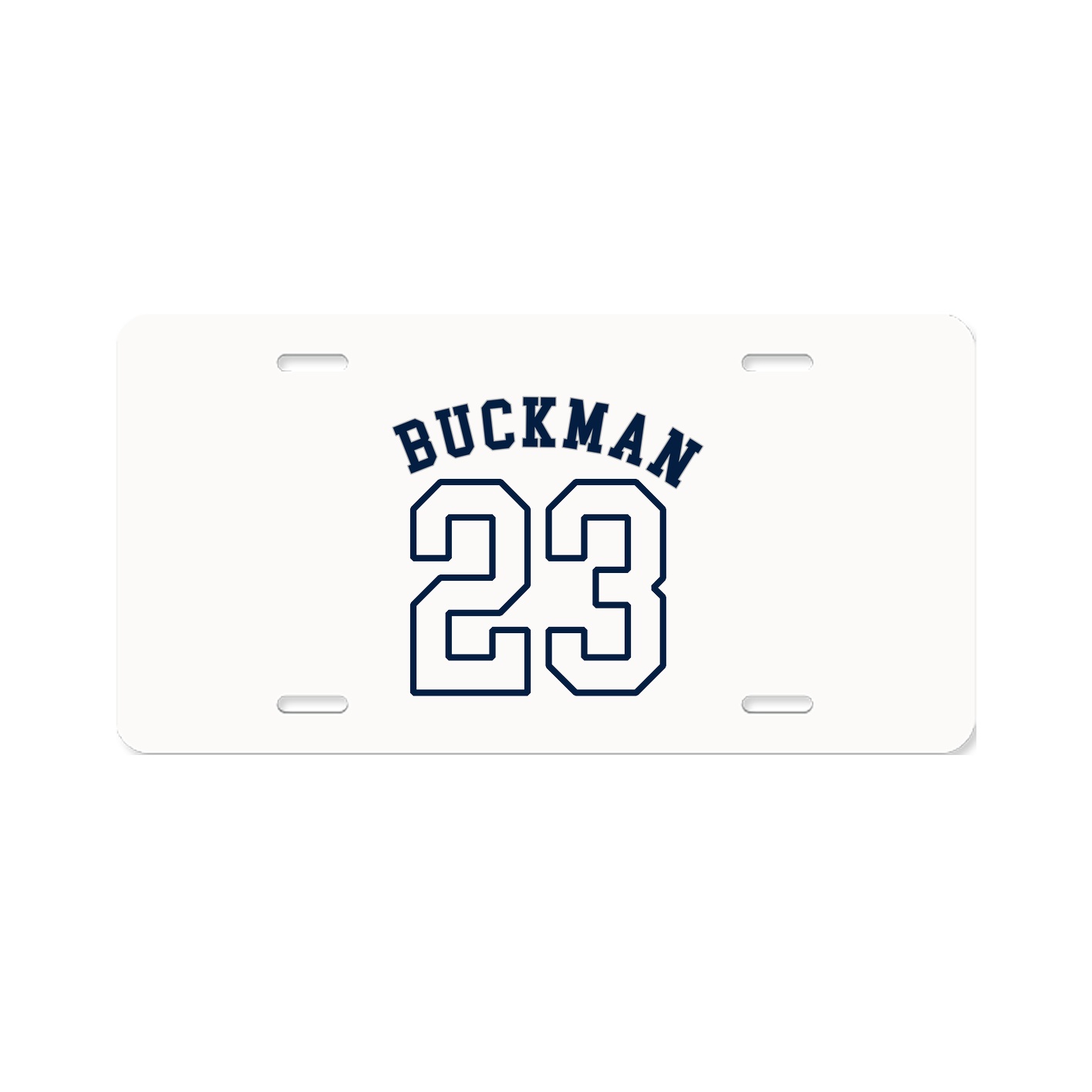 License Plate — Shirsey Arch in Classic
