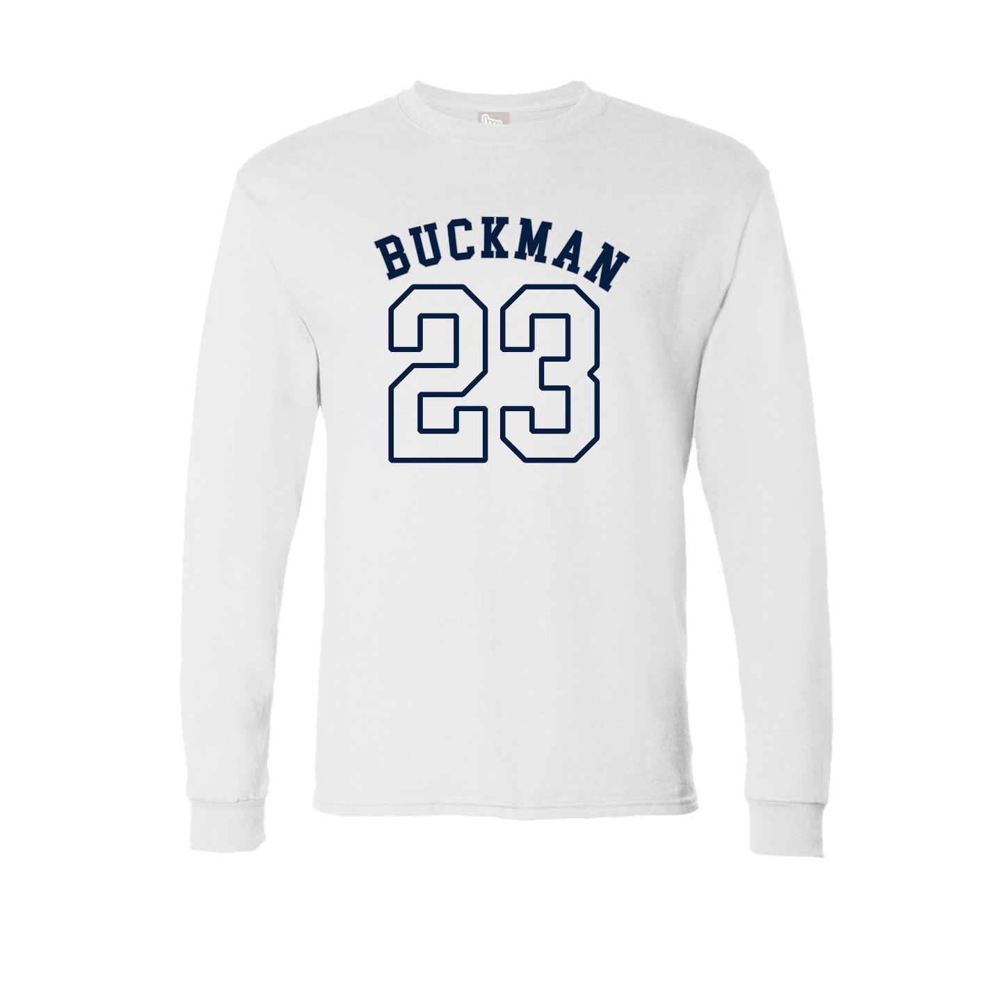 Long Sleeve Tee — Shirsey Arch in White