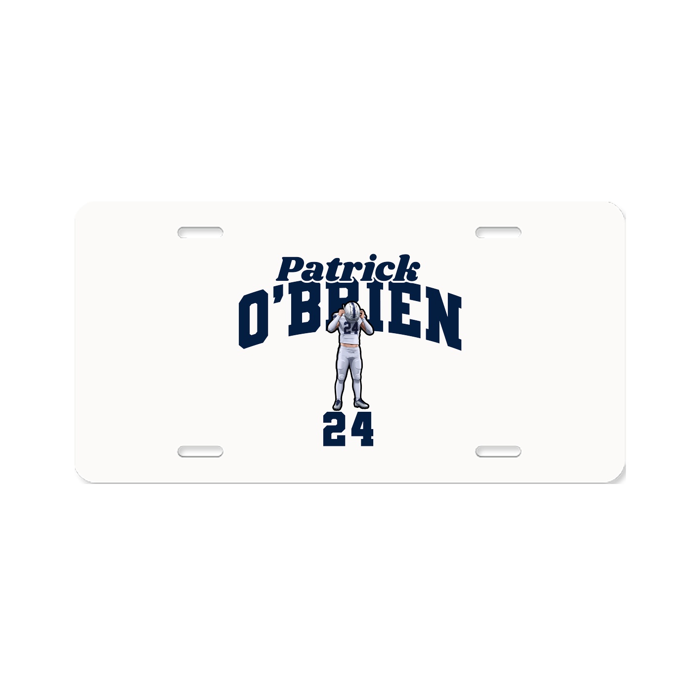License Plate — Signature Arch in Classic