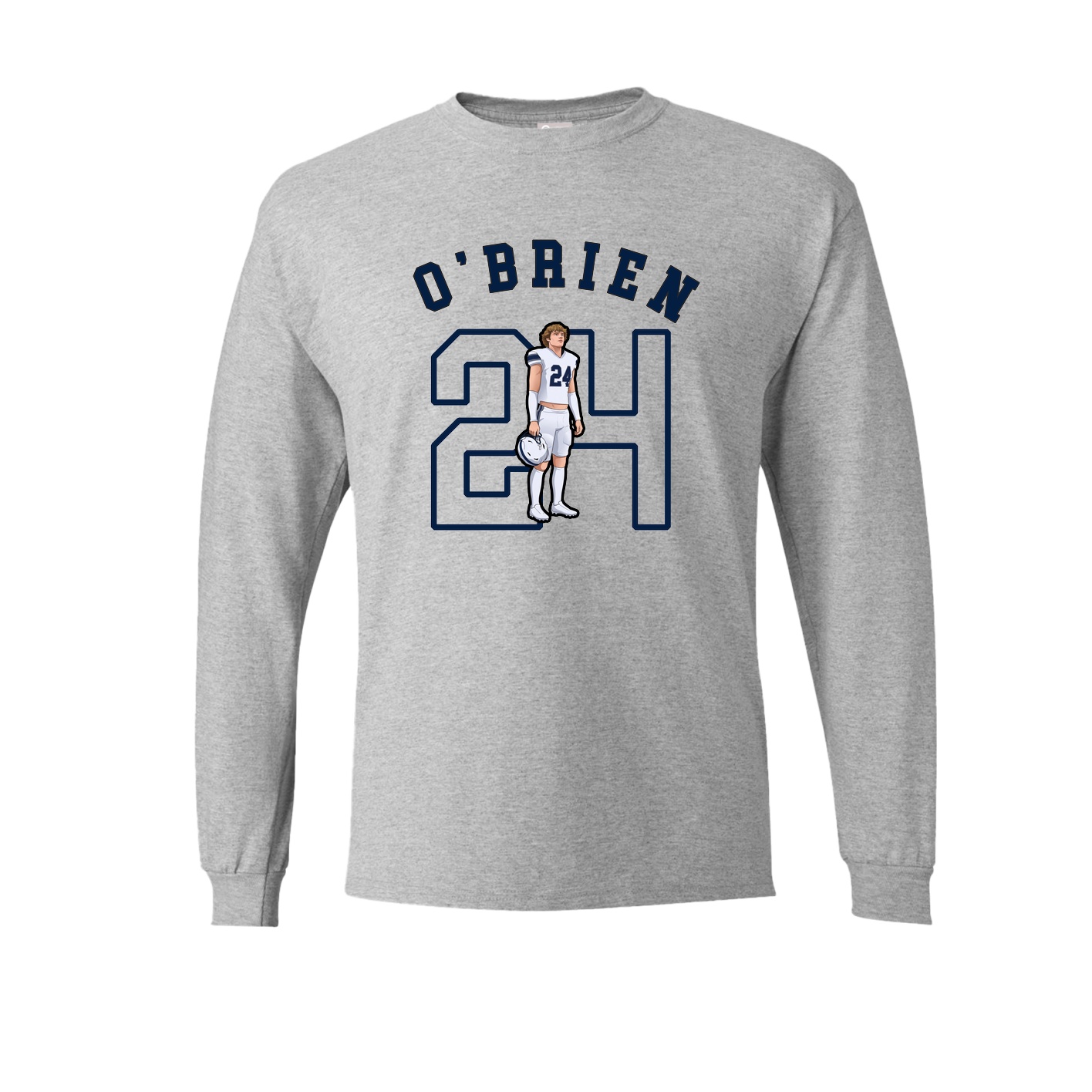Long Sleeve Tee — Shirsey Arch in Grey