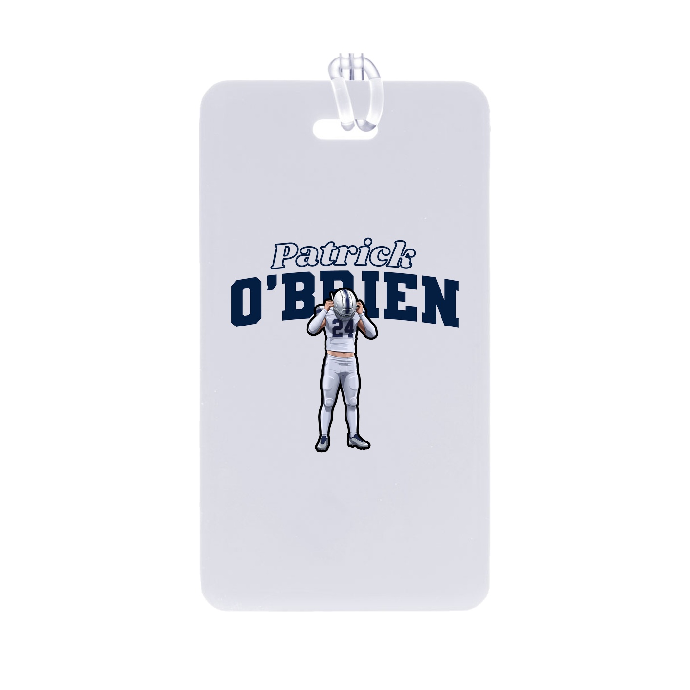 Bag Tag — Name Arch in Classic