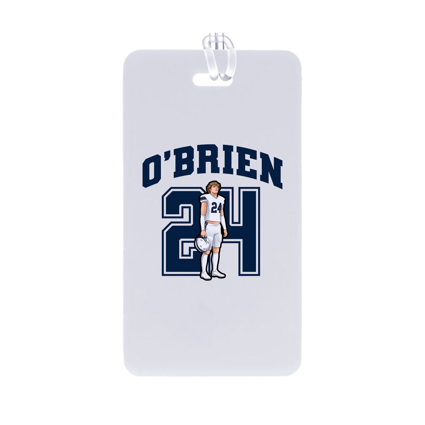 Bag Tag — Number in Classic