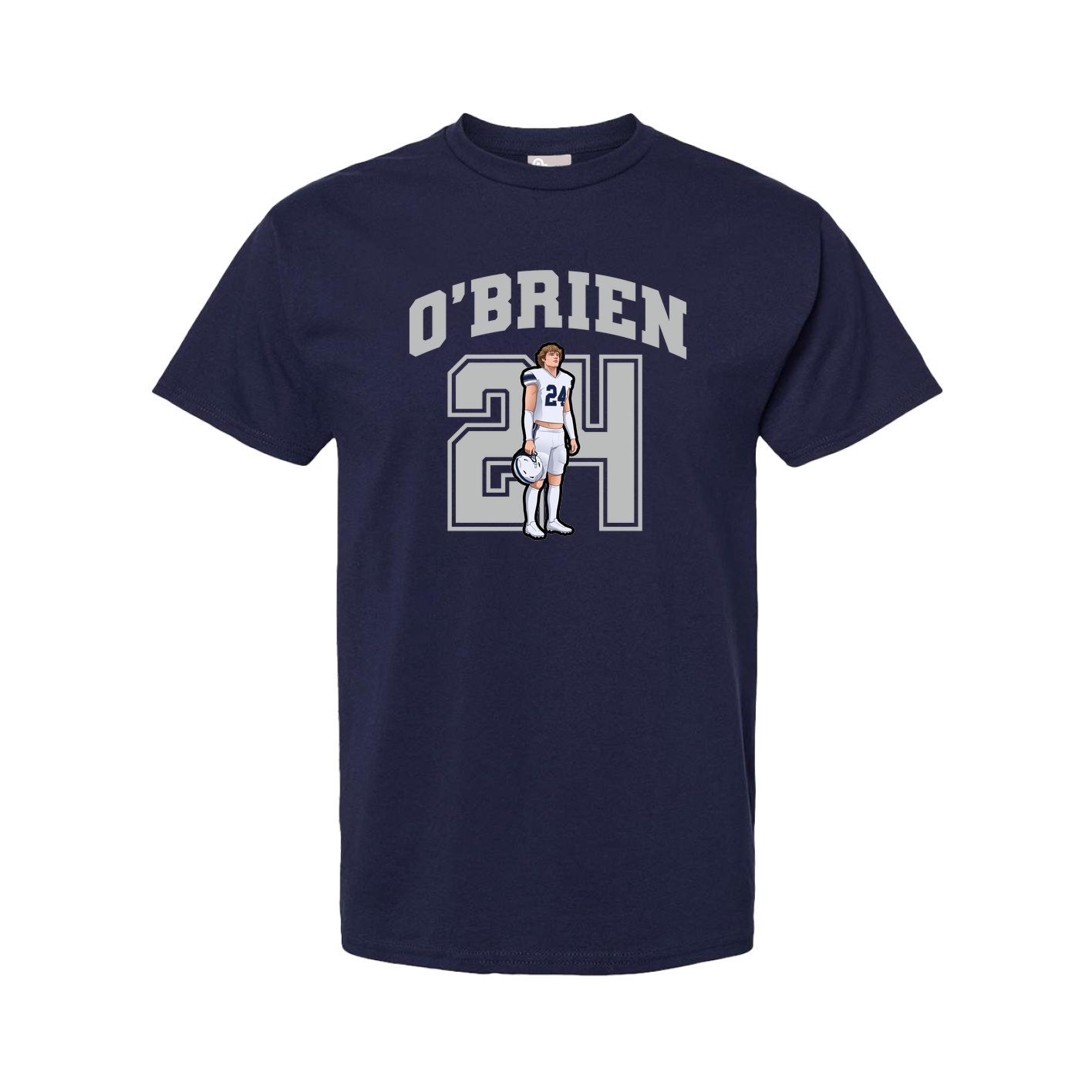 Tee — Number in Navy