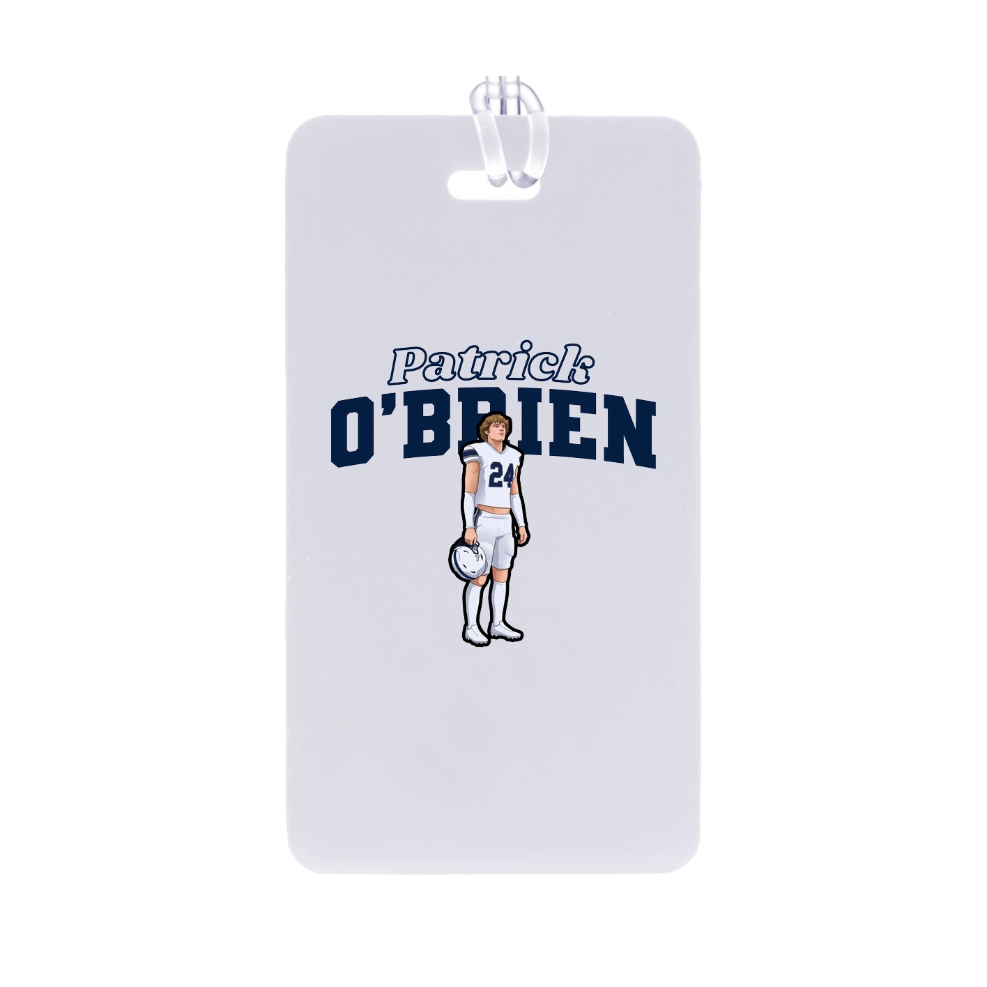 Bag Tag — Name Arch in Classic