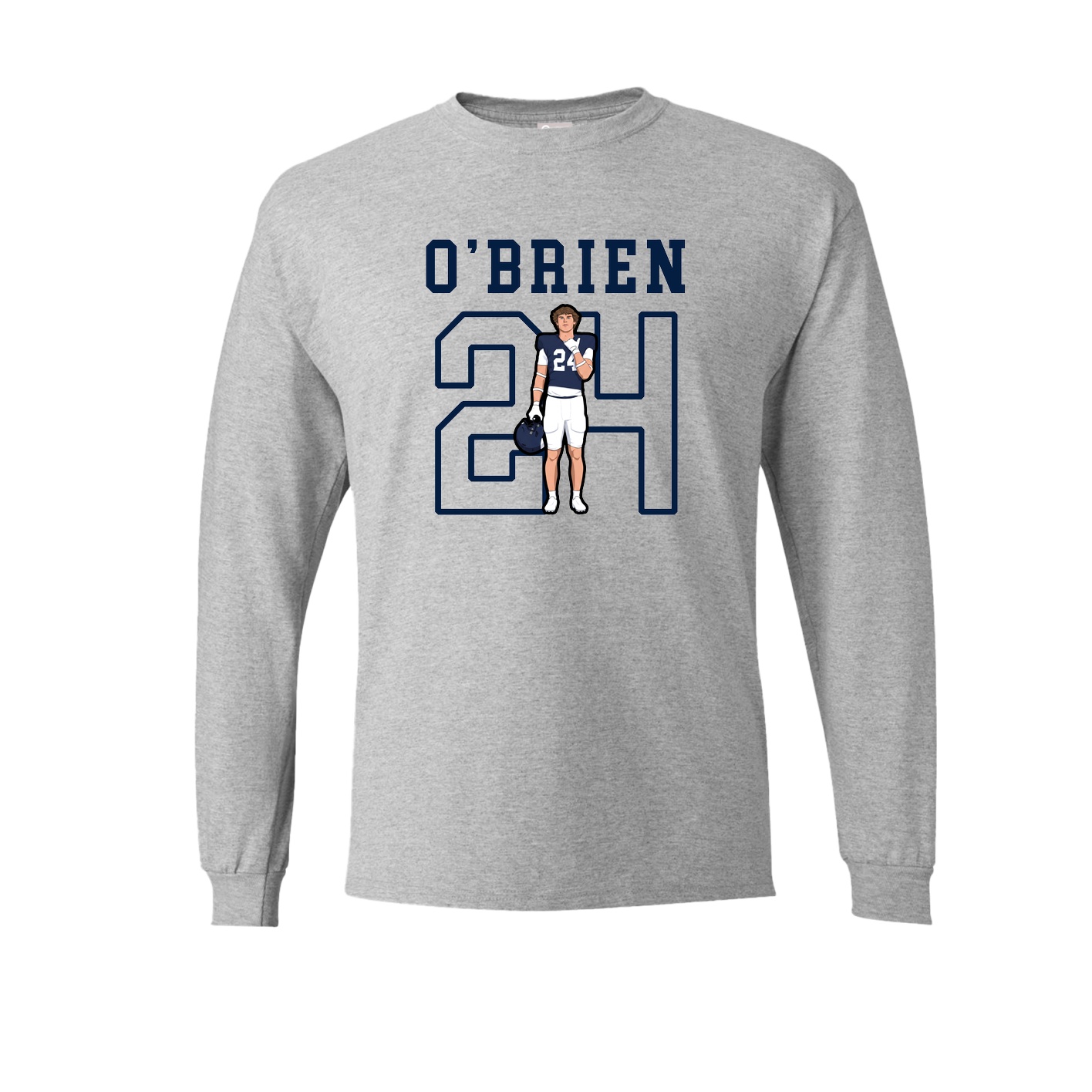Long Sleeve Tee — Shirsey in Grey