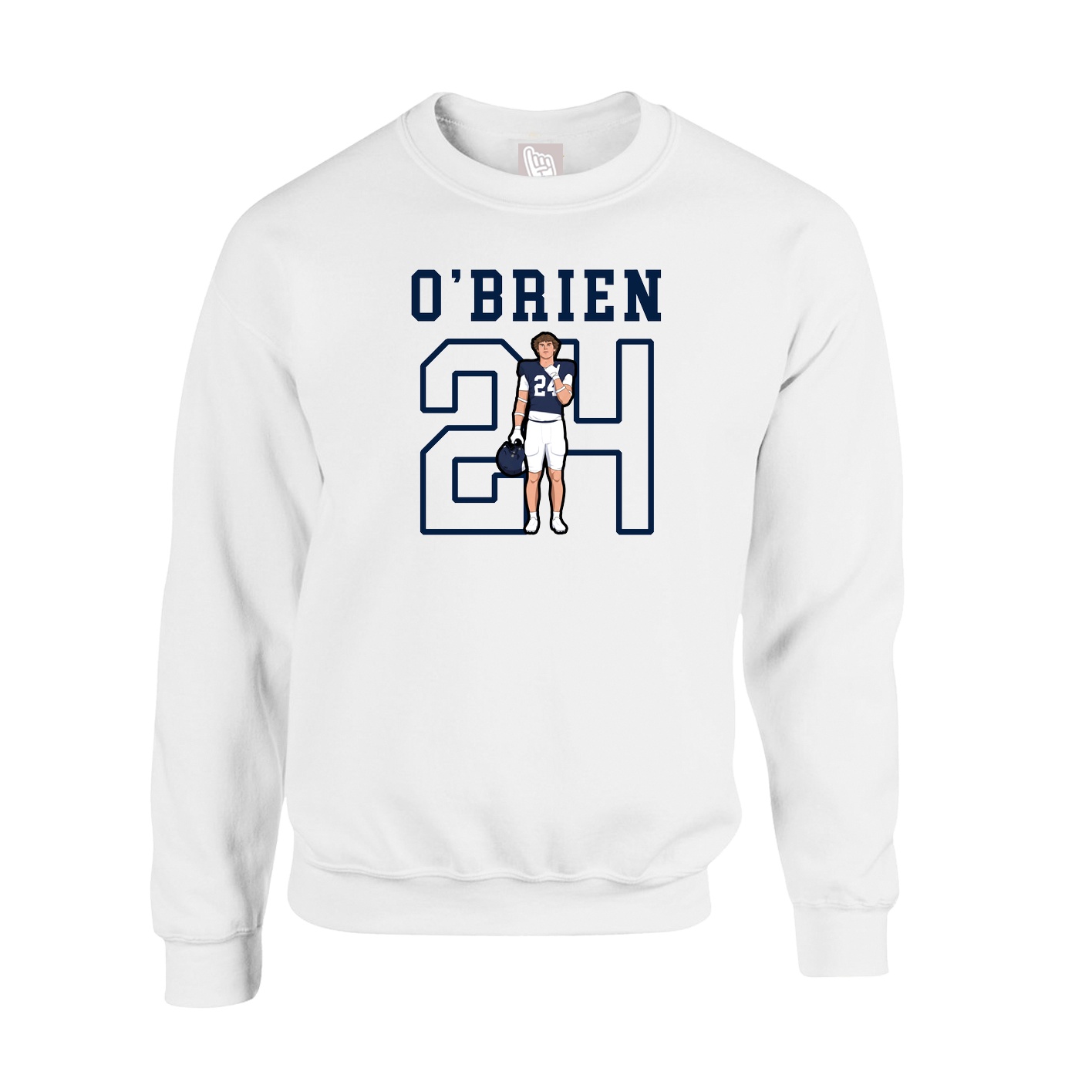 Fleece Crew — Shirsey in White