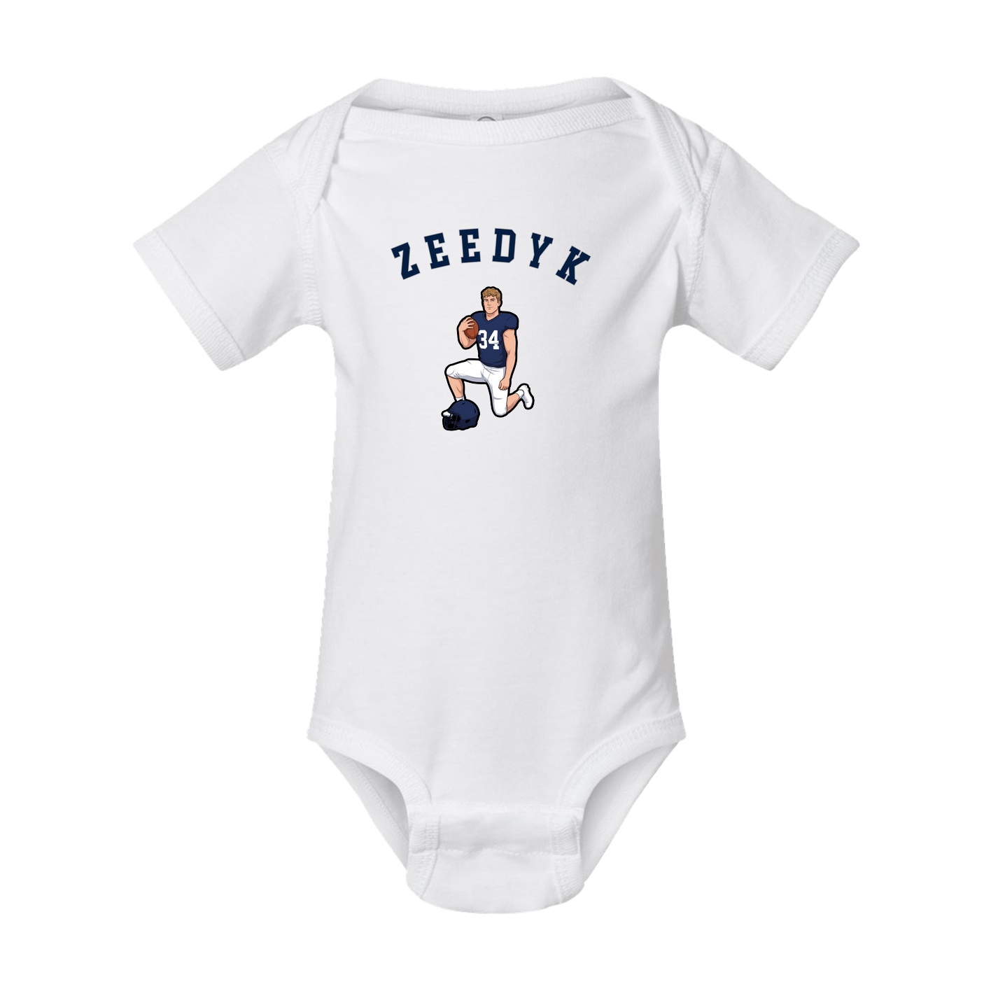 Baby Onesie — Shirsey Arch in White