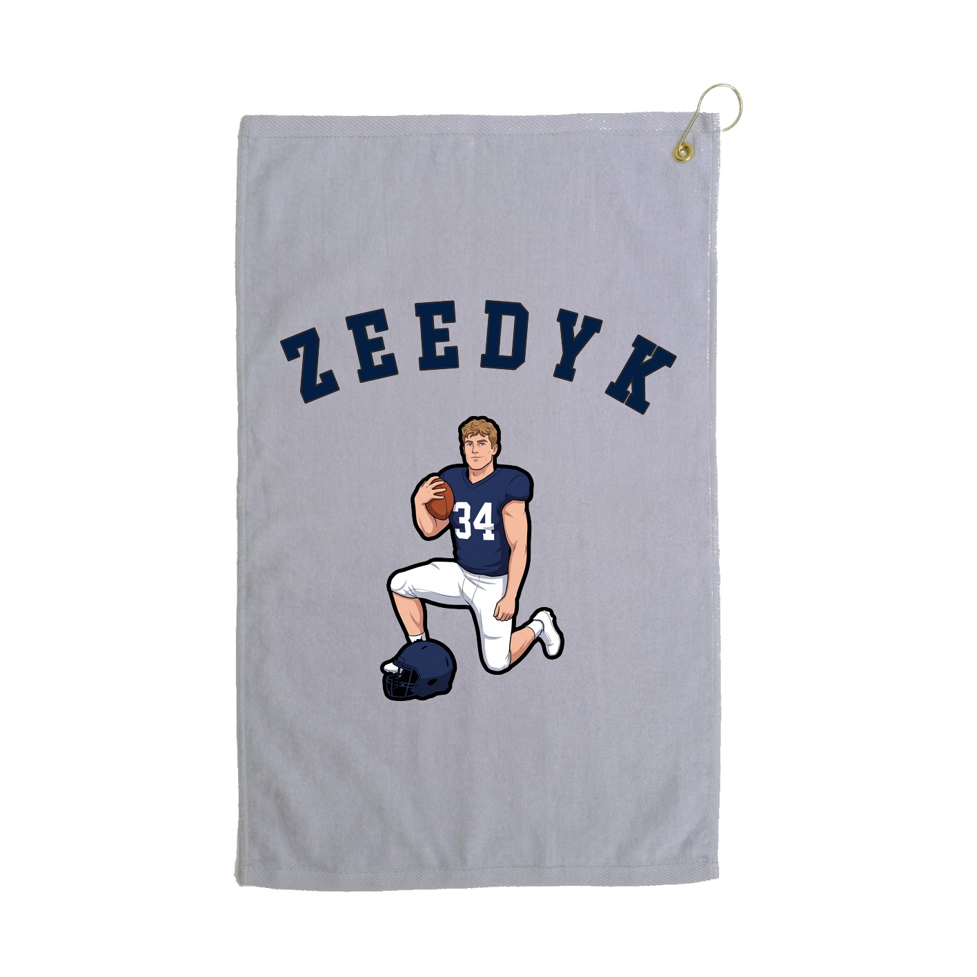 Golf Towel — Shirsey Arch in Grey