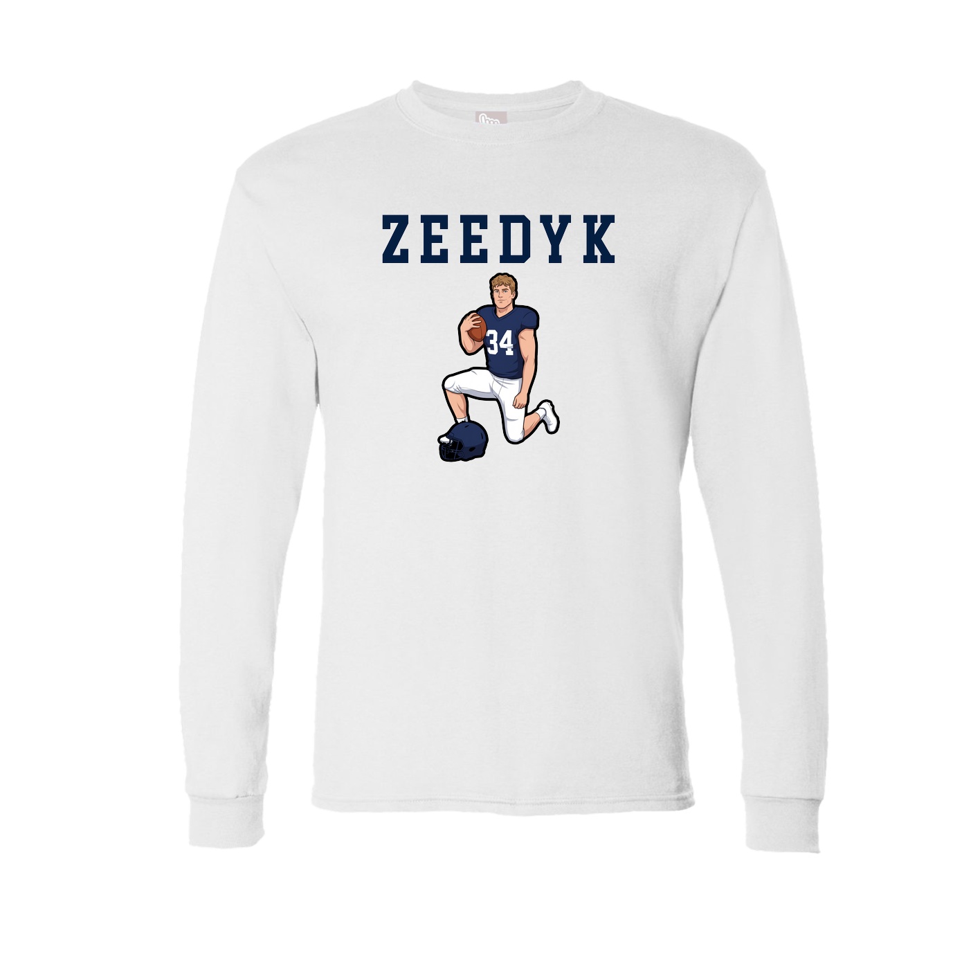 Long Sleeve Tee — Shirsey in White