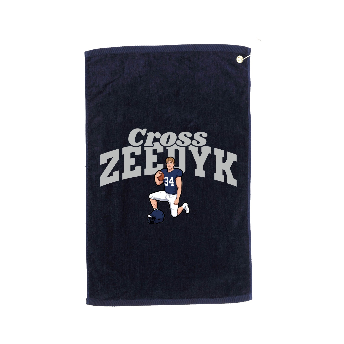 Golf Towel — Signature Arch in Navy
