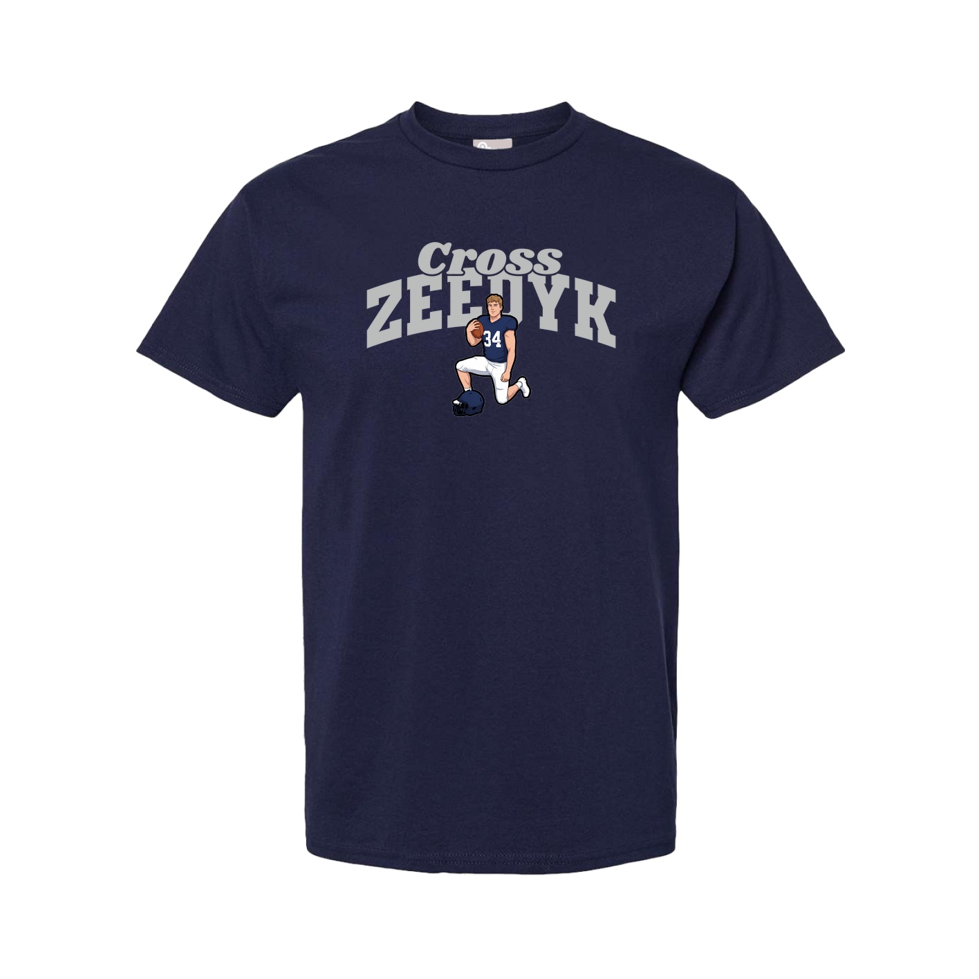 Tee — Signature Arch in Navy