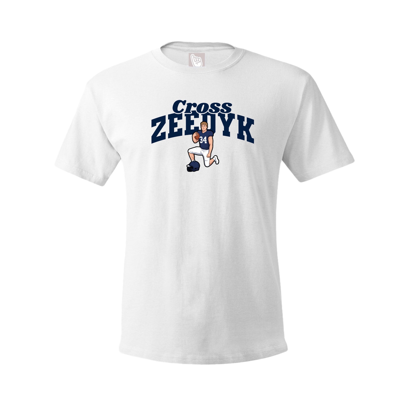 Youth Tee — Signature Arch in White
