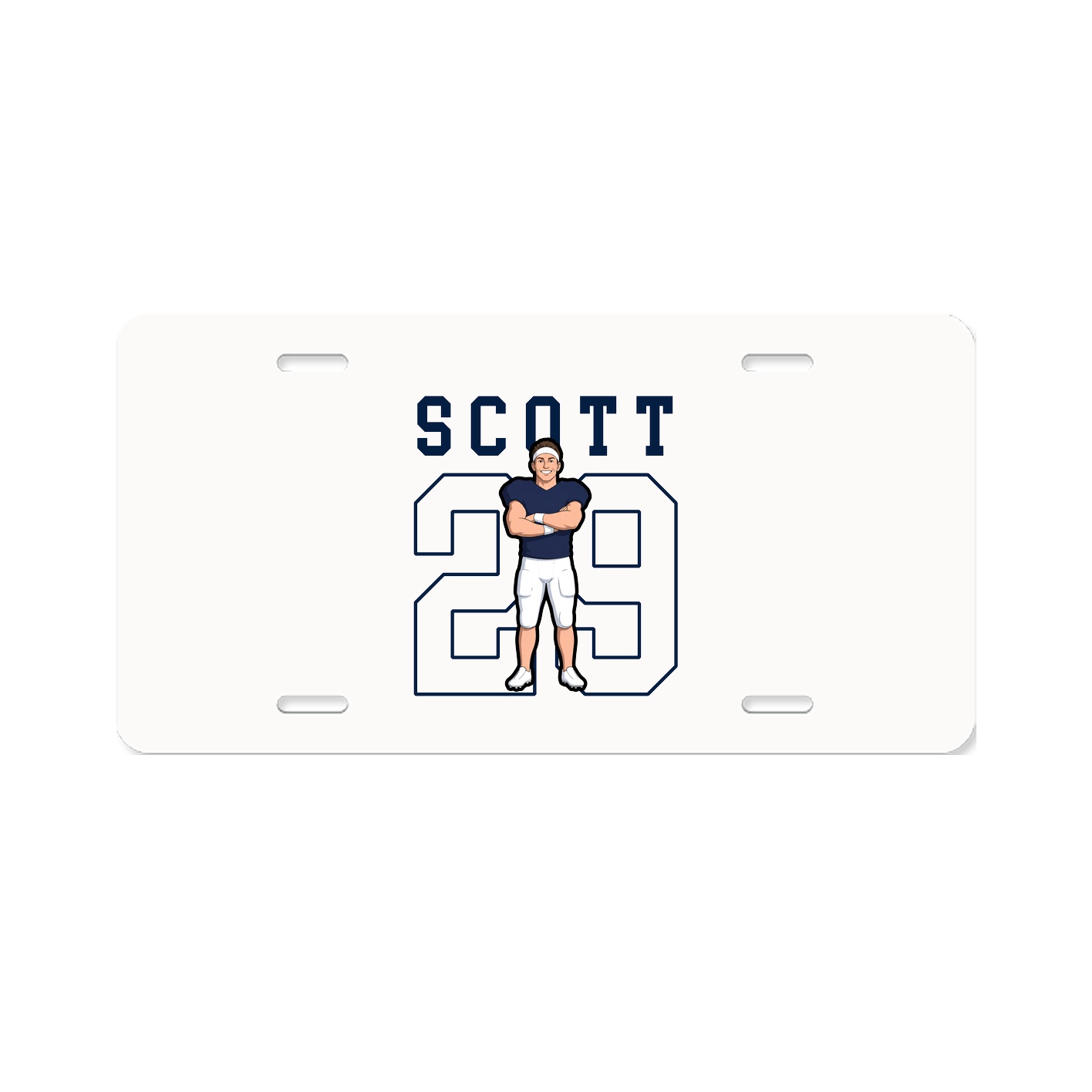 License Plate — Shirsey in Classic