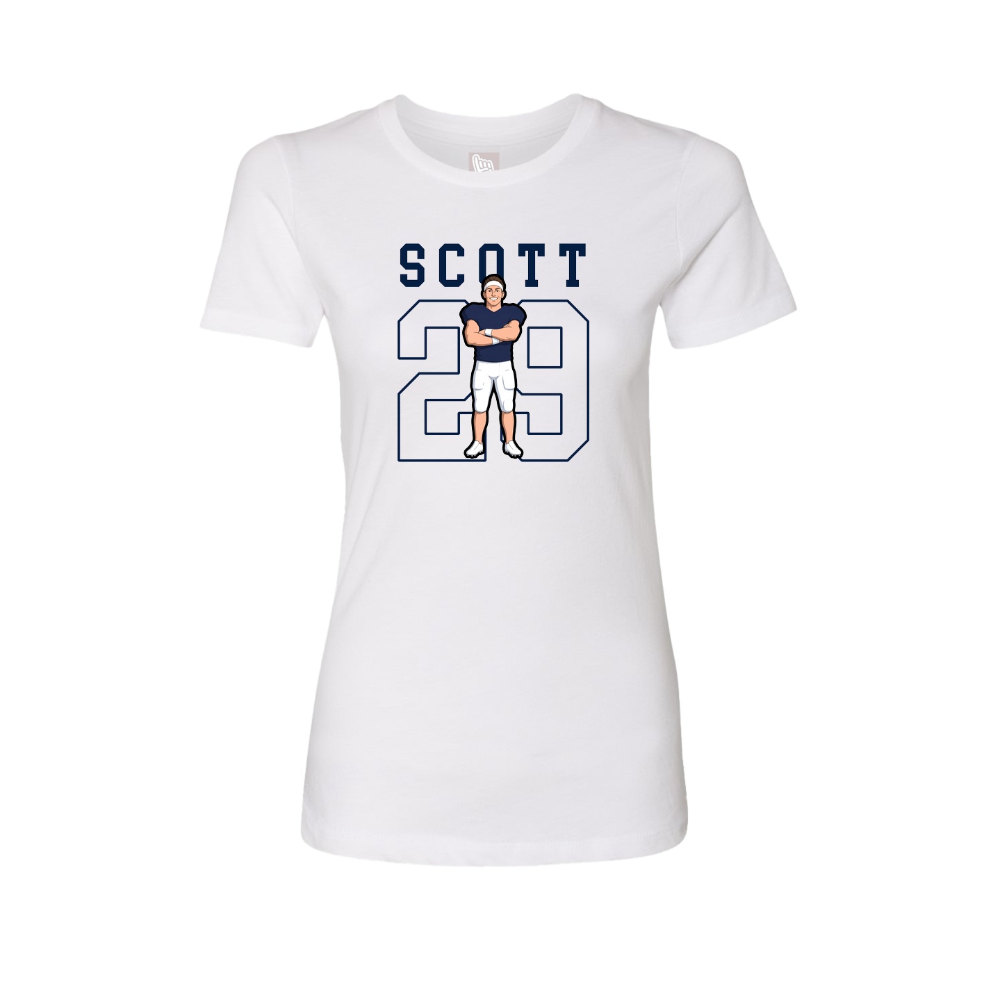 Fitted Women's Tee — Shirsey in White
