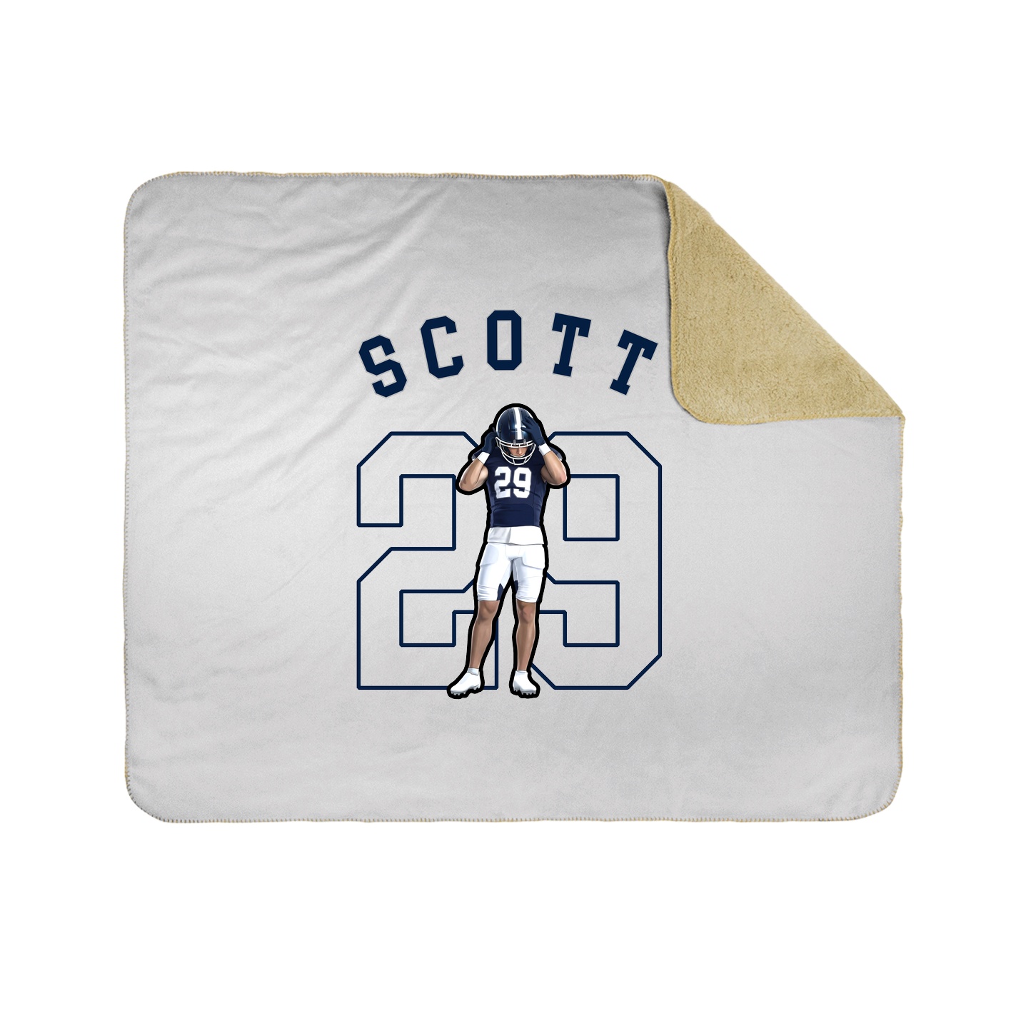 Throw Blanket — Shirsey Arch in White