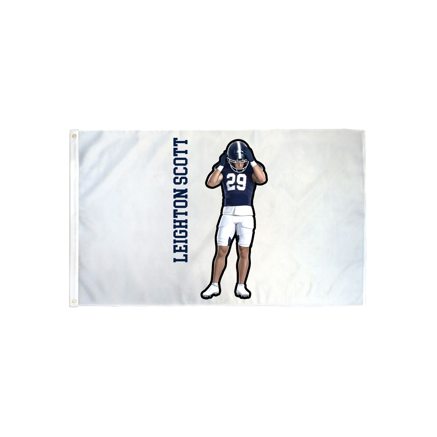 3x5 Flag — Name Vertical in Classic