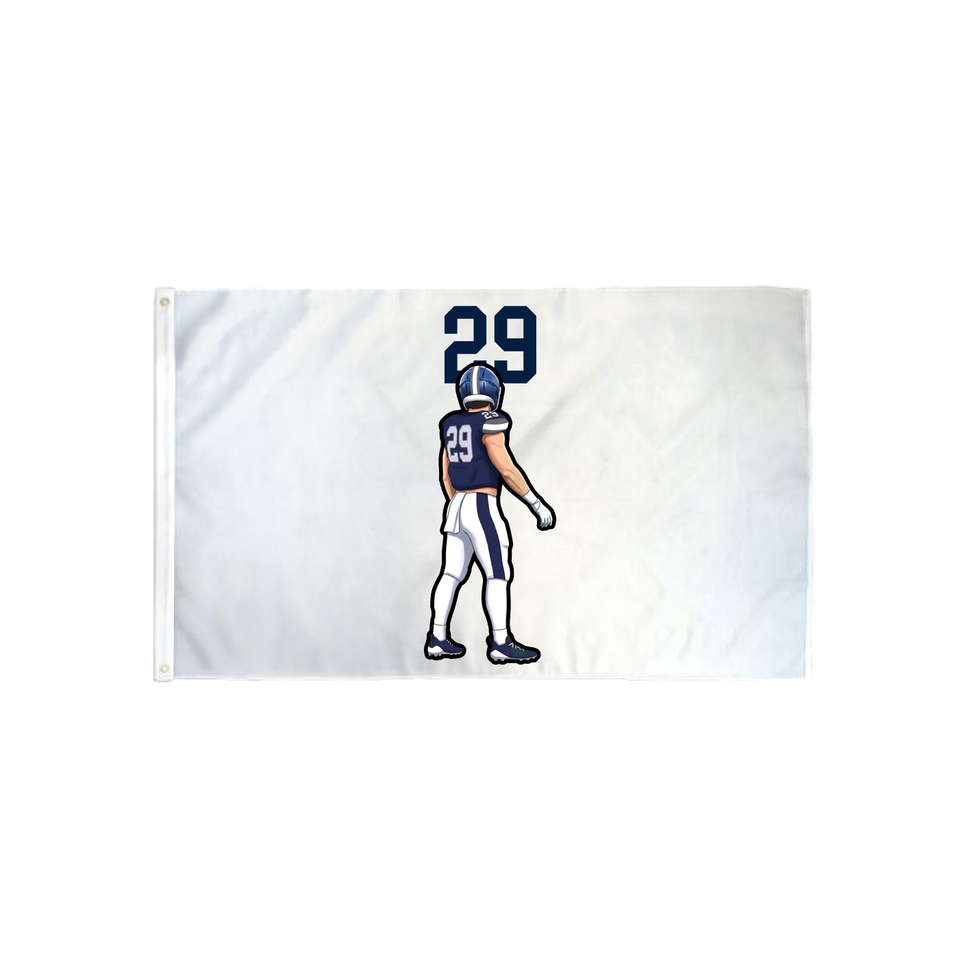 3x5 Flag — Number Top in Classic