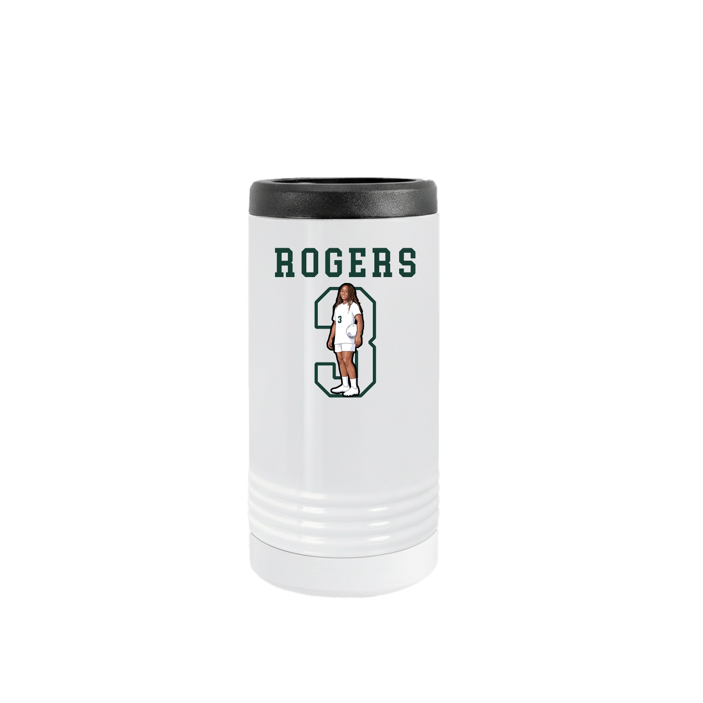Slim Beverage Holder — Shirsey in White